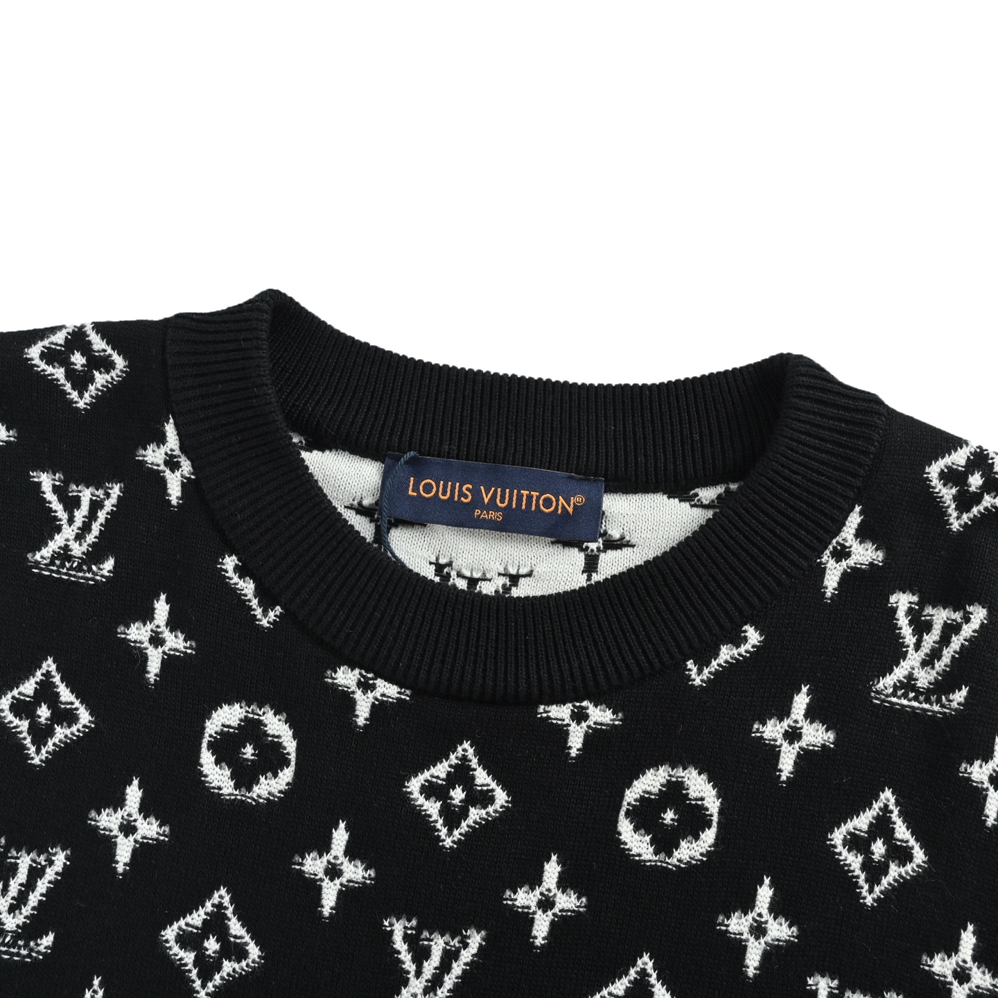 Louis Vuitton/路易威登 渐变老花提花圆领毛衣