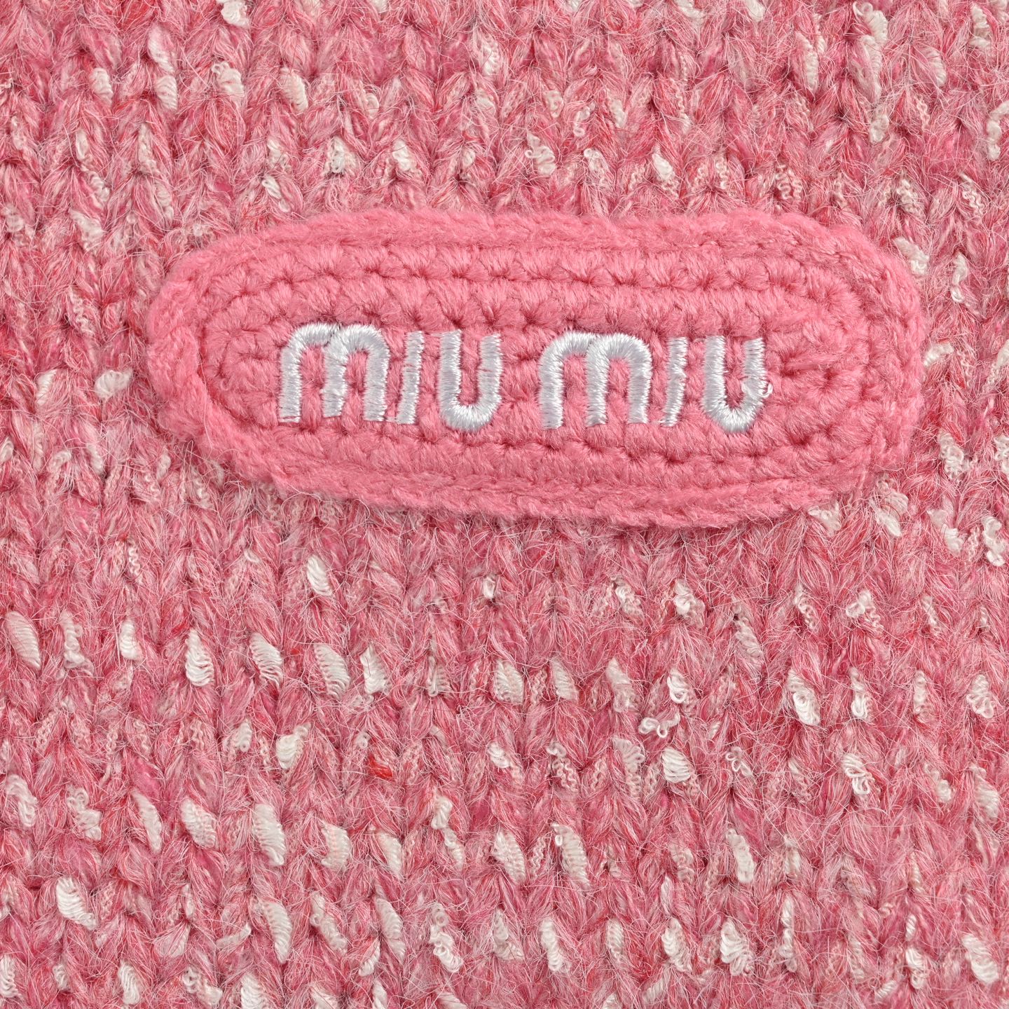 Miu Miu 缪缪 25Fw 贴布logo刺绣拉链连帽毛衣外套-Chinese UA Cheap High Quatity Brand Clothes Bags handbags Sneakers wholesale wholesaler seller from China Factory suppliers Fashion Clothing Shoes best Quality Beautiful Price Miu Miu 缪缪 25Fw 贴布logo刺绣拉链连帽毛衣外套