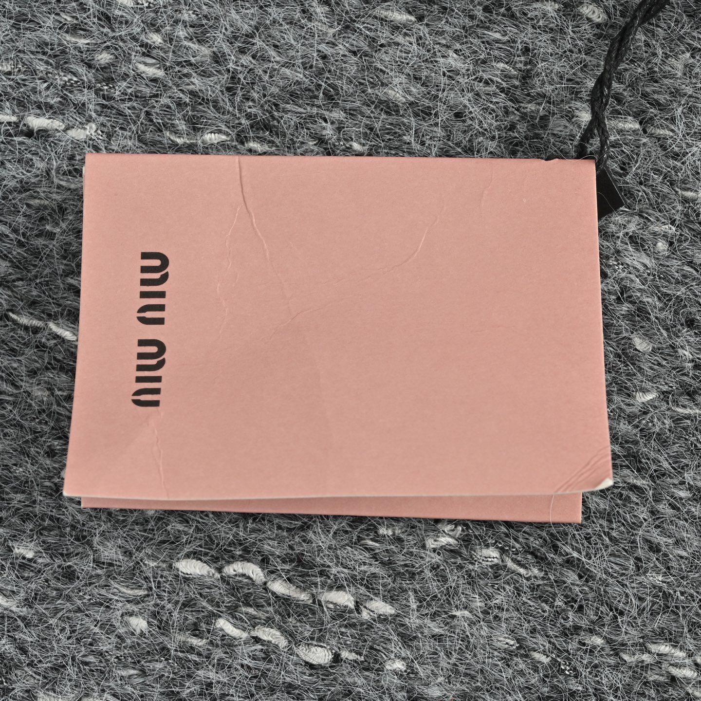 Miu Miu/缪缪 25Fw 贴布logo刺绣拉链连帽毛衣外套