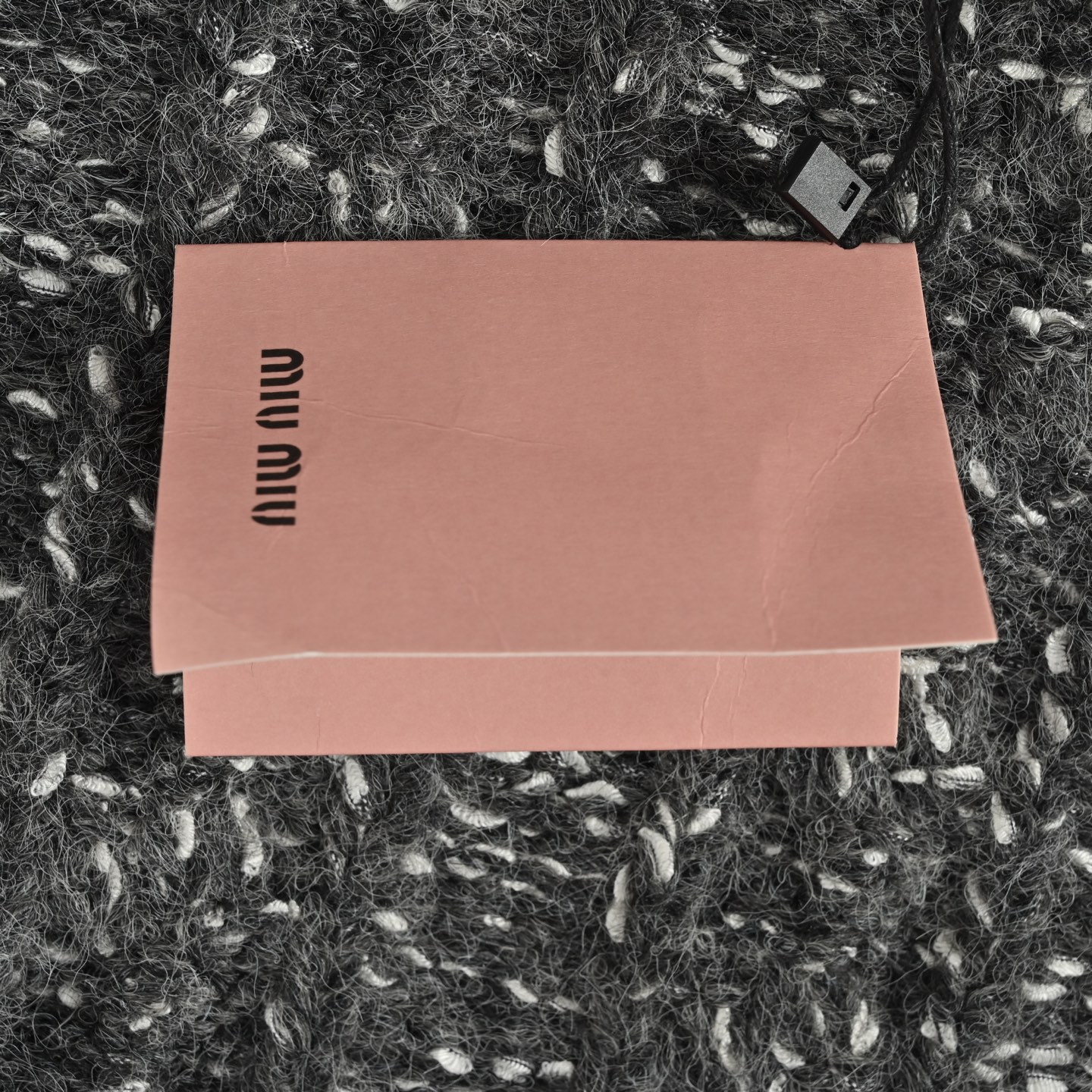Miu Miu/缪缪 25Fw 水貂领皮草羊毛拉链外套 松弛感里的绒暖奢感