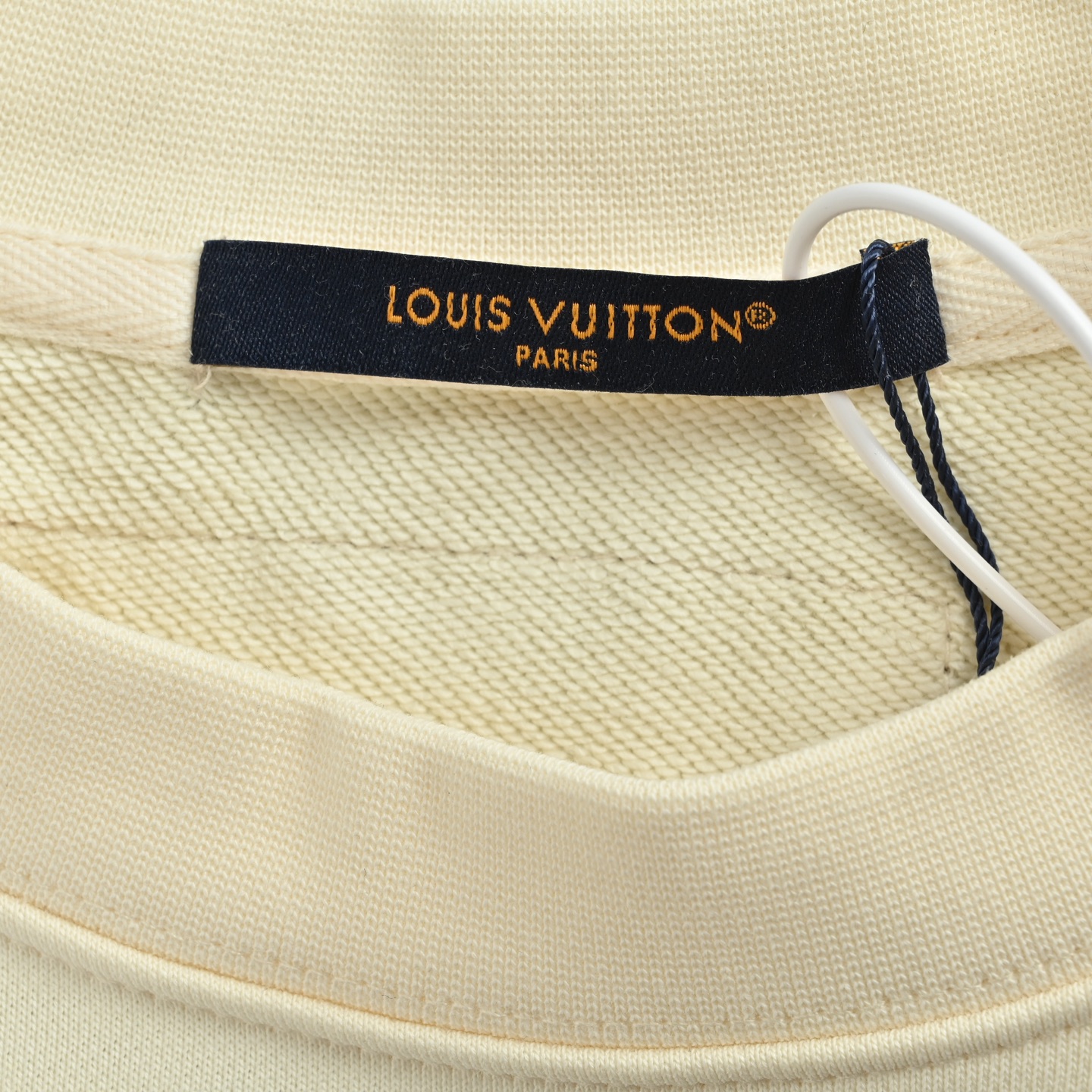 Louis Vuitton/路易威登 25Fw 字母logo印花圆领卫衣 420克