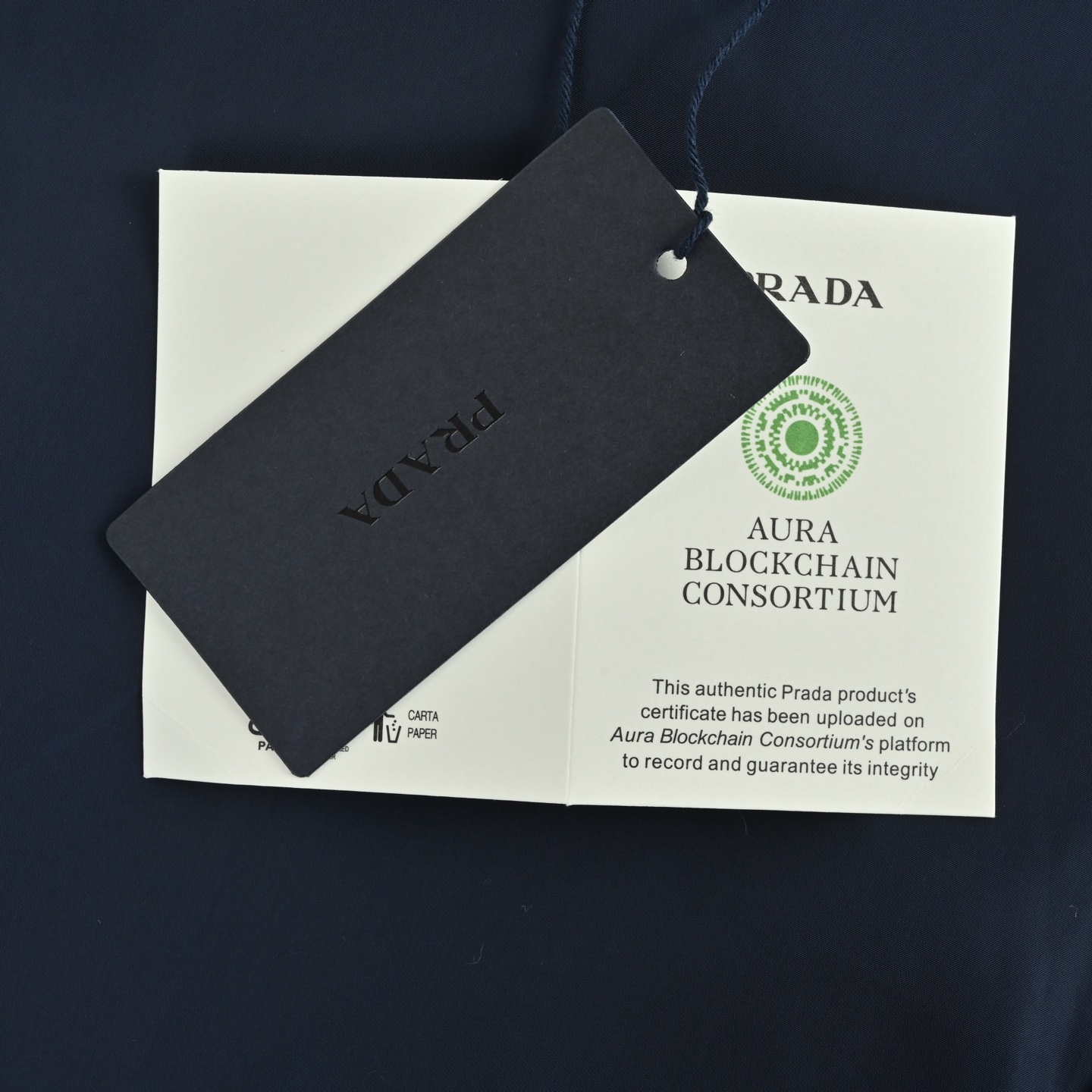 Prada/普拉达 口袋标签后背三角标衬衫 定制定染再生尼龙