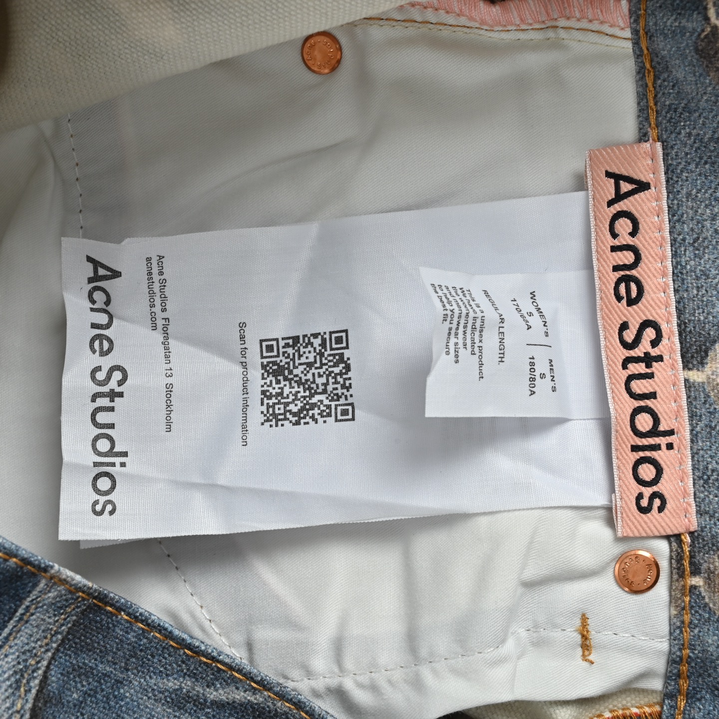 ACNE STUDIOS 1981M水晶蝴蝶结牛仔裤-Chinese UA Cheap High Quatity Brand Clothes Bags handbags Sneakers wholesale wholesaler seller from China Factory suppliers Fashion Clothing Shoes best Quality Beautiful Price ACNE STUDIOS 1981M水晶蝴蝶结牛仔裤