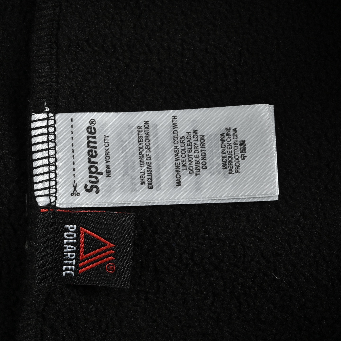 Supreme 联名款半拉链连帽卫衣 舒适时尚连帽卫衣