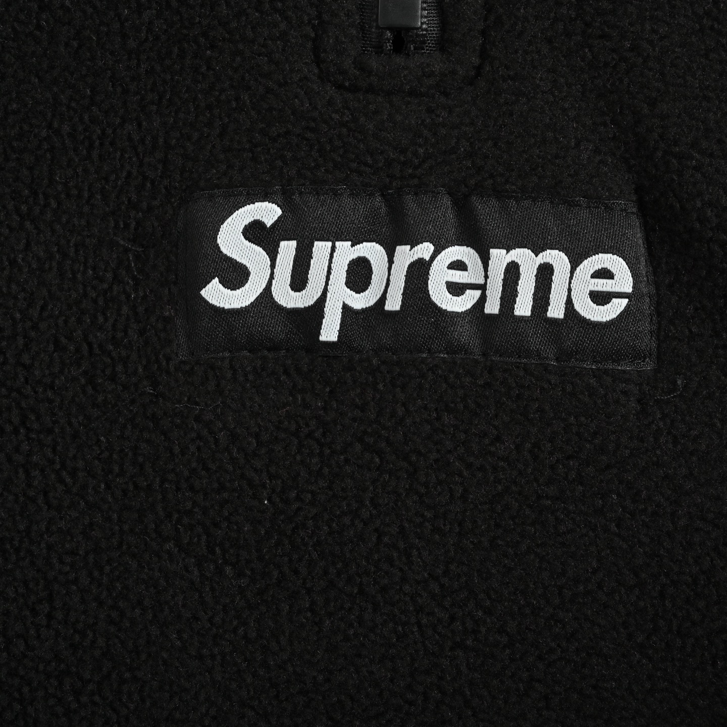 Supreme 联名款半拉链连帽卫衣 舒适时尚连帽卫衣