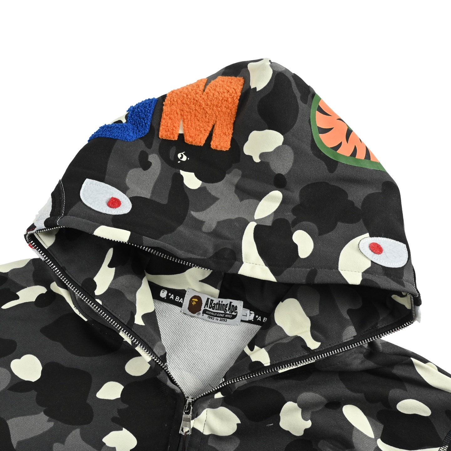 Bape 单帽鲨鱼拉链连帽外套-Top High Quatity Cheap Sneakers Fashion Clothing Clothes Bags handbags Shoes of all Brand wholesale With The best Quality And Beautiful Price from China Factory Chinese suppliers wholesaler seller Bape 单帽鲨鱼拉链连帽外套