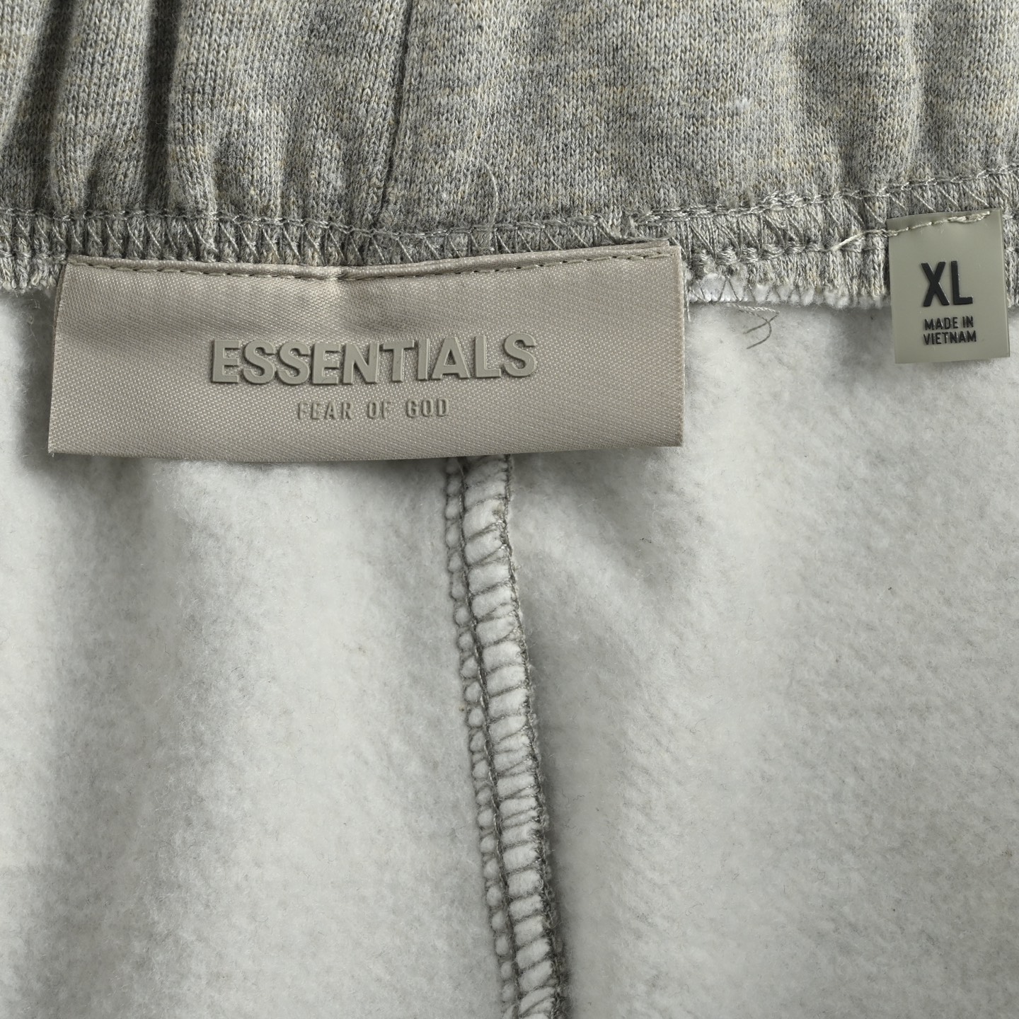 FEAR OF GOD ESSENTIALS FOG植绒字母加绒长裤-Chinese UA Cheap High Quatity Brand Clothes Bags handbags Sneakers wholesale wholesaler seller from China Factory suppliers Fashion Clothing Shoes best Quality Beautiful Price FEAR OF GOD ESSENTIALS FOG植绒字母加绒长裤