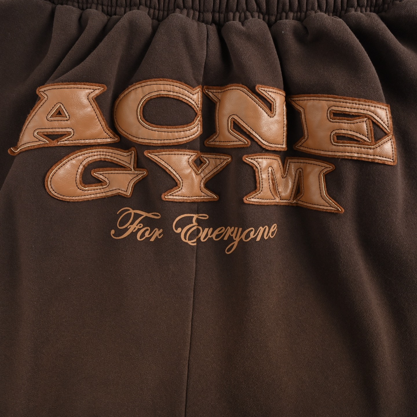Acne Studios GYM 做旧假俩件徽标长裤-Chinese UA Cheap High Quatity Brand Clothes Bags handbags Sneakers wholesale wholesaler seller from China Factory suppliers Fashion Clothing Shoes best Quality Beautiful Price Acne Studios GYM 做旧假俩件徽标长裤