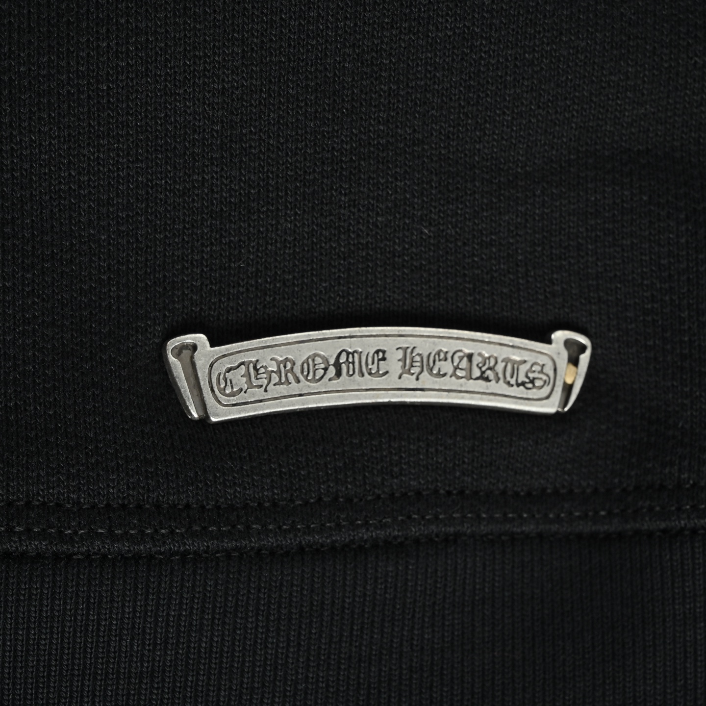 Chrome Hearts 克罗心 十字半拉链贴皮立领卫衣-Chinese UA Cheap High Quatity Brand Clothes Bags handbags Sneakers wholesale wholesaler seller from China Factory suppliers Fashion Clothing Shoes best Quality Beautiful Price Chrome Hearts 克罗心 十字半拉链贴皮立领卫衣