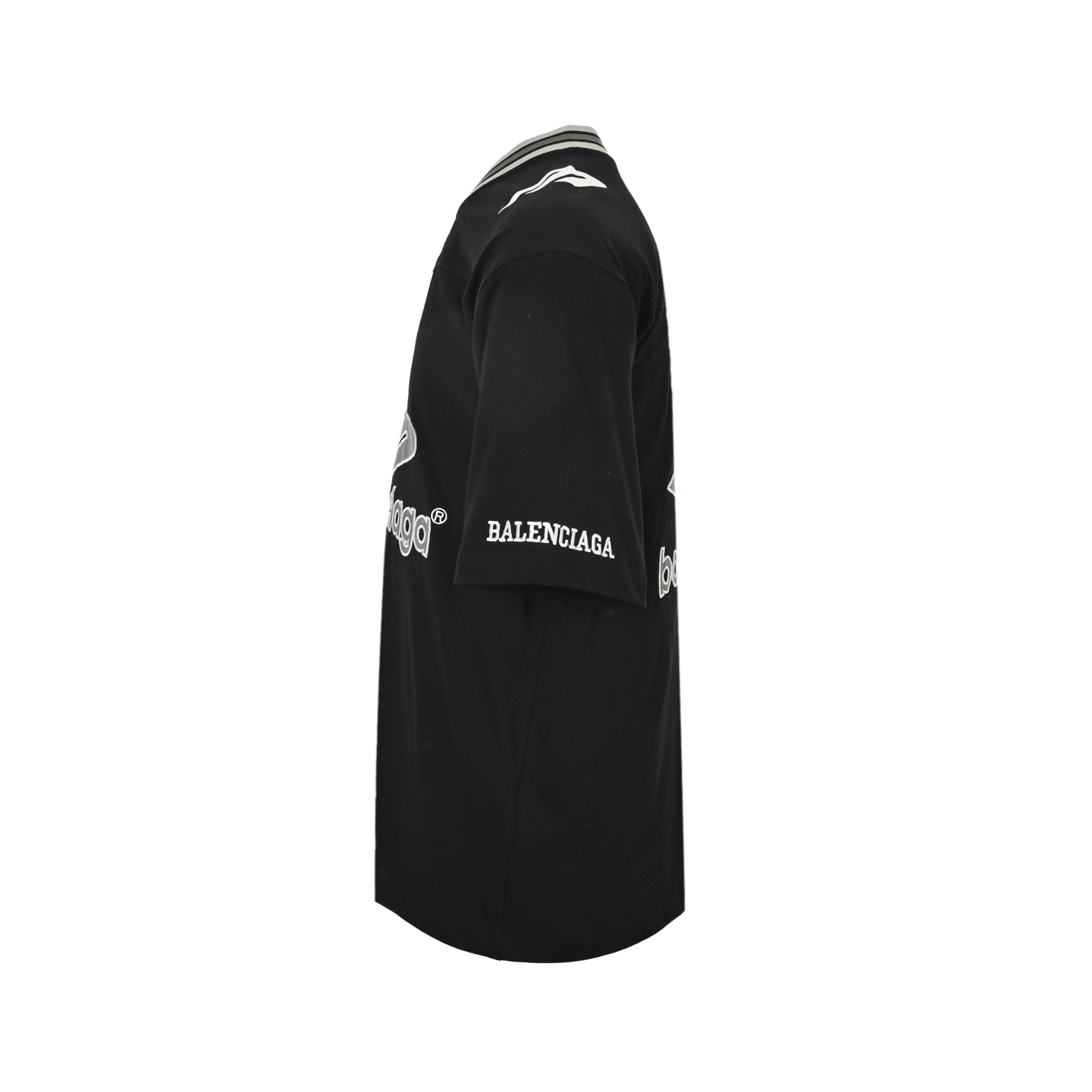 Balenciaga/巴黎世家 26ss 刺绣徽标拼接球衣短袖-Top High Quatity Cheap Sneakers Fashion Clothing Clothes Bags handbags Shoes of all Brand wholesale With The best Quality And Beautiful Price from China Factory Chinese suppliers wholesaler seller Balenciaga/巴黎世家 26ss 刺绣徽标拼接球衣短袖