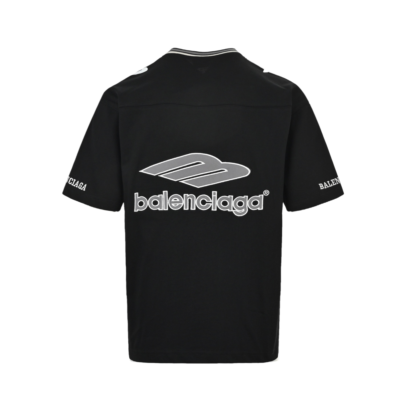 Balenciaga/巴黎世家 26ss 刺绣徽标拼接球衣短袖-Top High Quatity Cheap Sneakers Fashion Clothing Clothes Bags handbags Shoes of all Brand wholesale With The best Quality And Beautiful Price from China Factory Chinese suppliers wholesaler seller Balenciaga/巴黎世家 26ss 刺绣徽标拼接球衣短袖