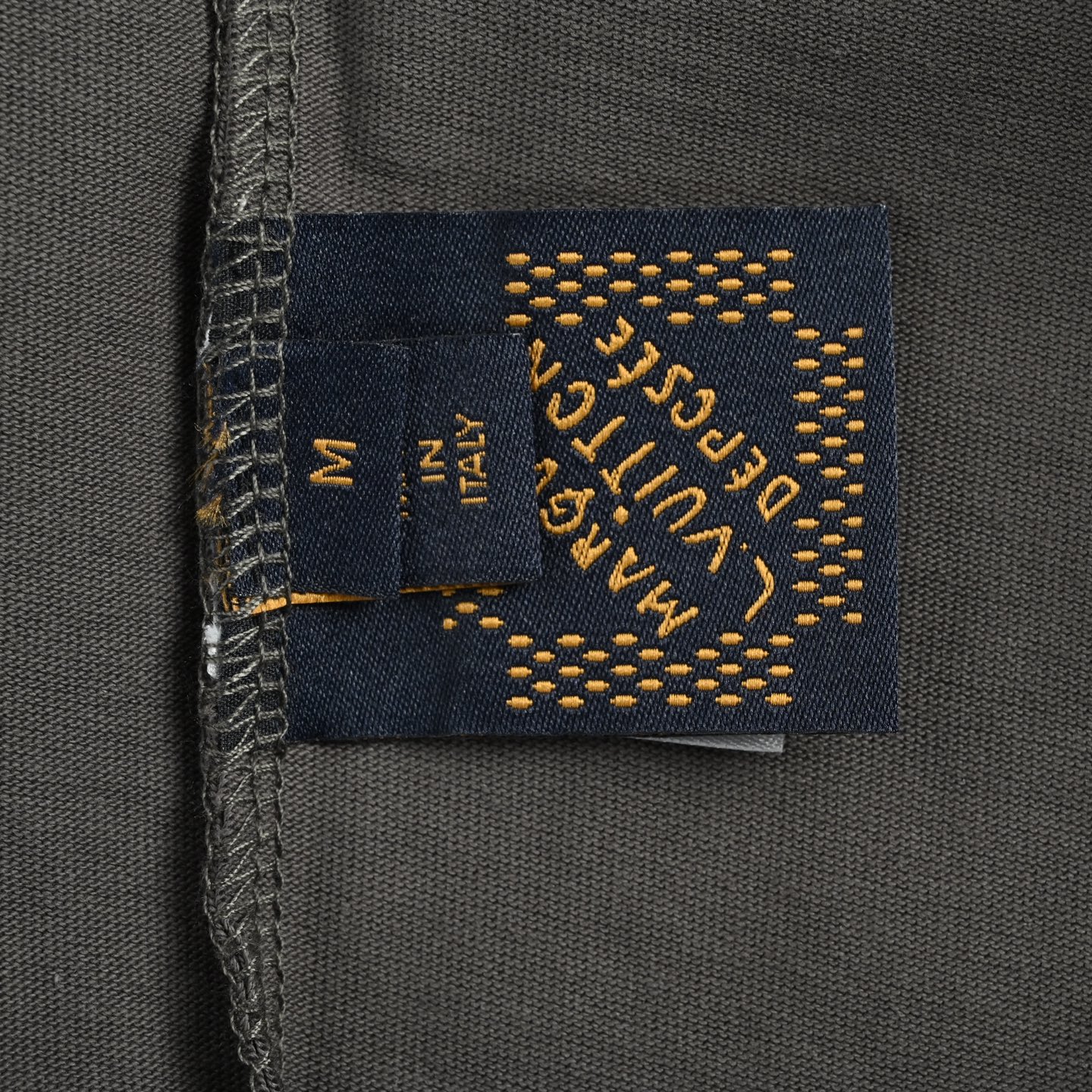Louis Vuitton/路易威登 26ss 荧光绿刺绣字母短袖