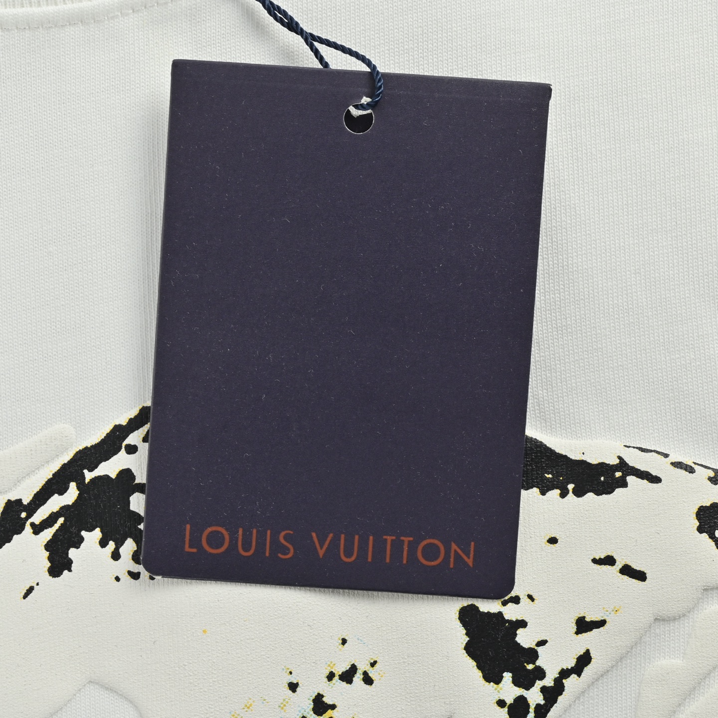 Louis Vuitton/路易威登 26ss 雪山发泡印花短袖 白