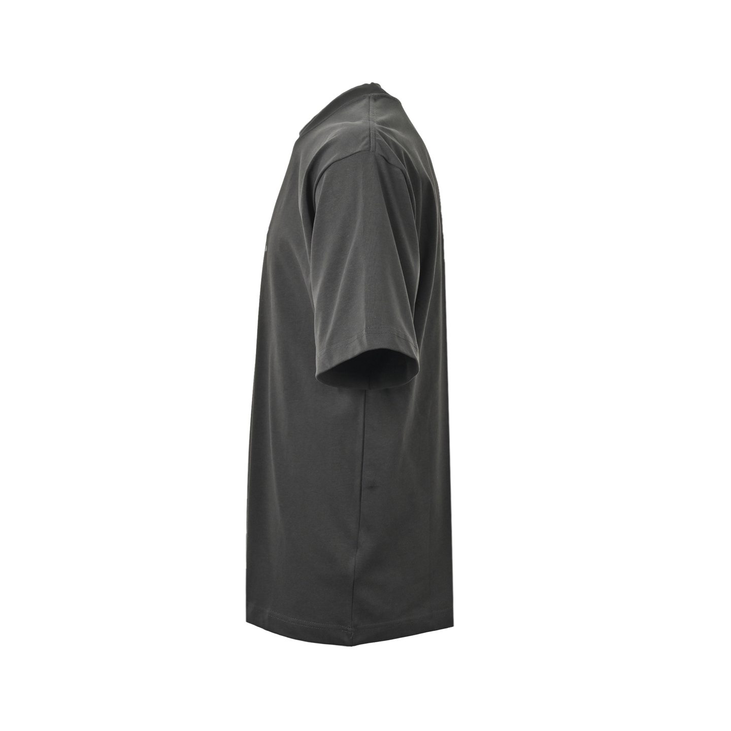 Balenciaga/巴黎世家 26ss 胸前圆环刺绣短袖 深黑灰 灰白