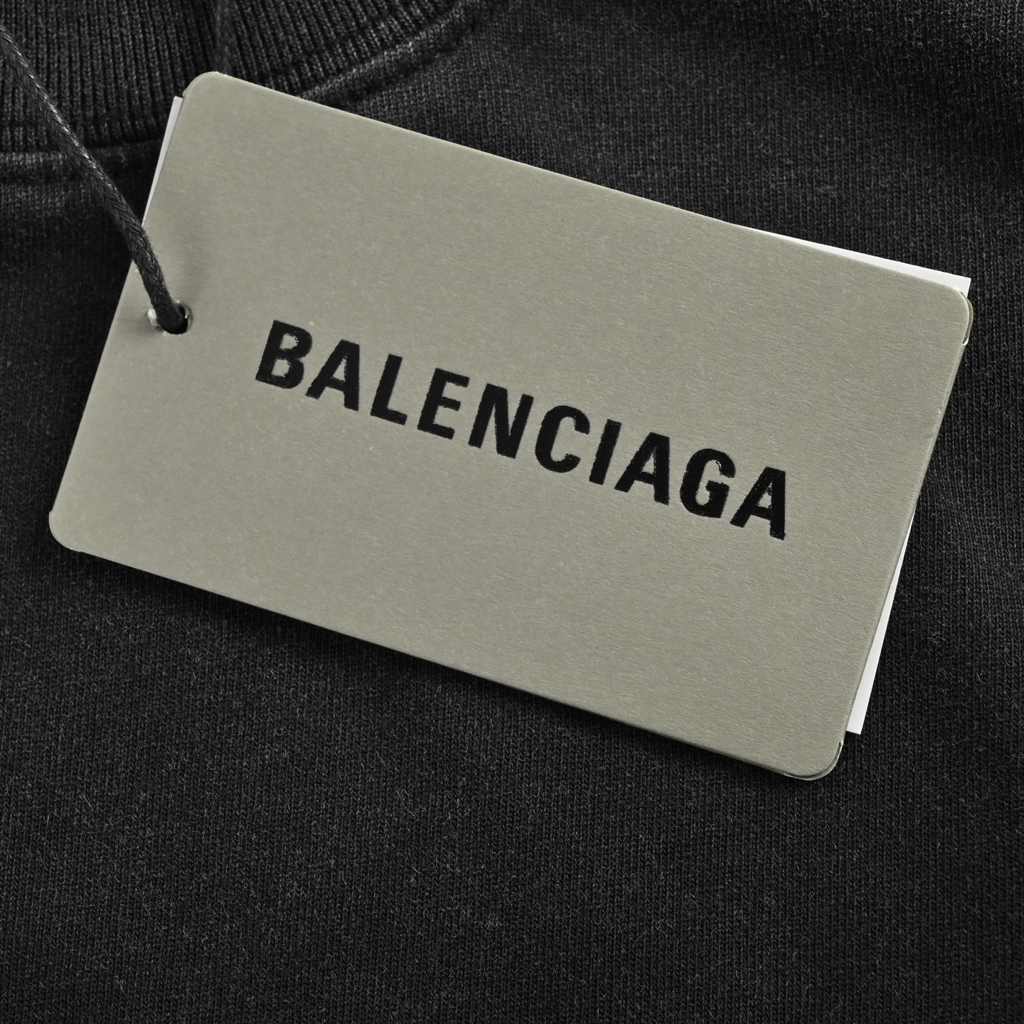 Balenciaga/巴黎世家 26ss 烟雾模糊logo印花短袖 水洗黑 灰白-Chinese UA Cheap High Quatity Brand Clothes Bags handbags Sneakers wholesale wholesaler seller from China Factory suppliers Fashion Clothing Shoes best Quality Beautiful Price Balenciaga/巴黎世家 26ss 烟雾模糊logo印花短袖 水洗黑 灰白