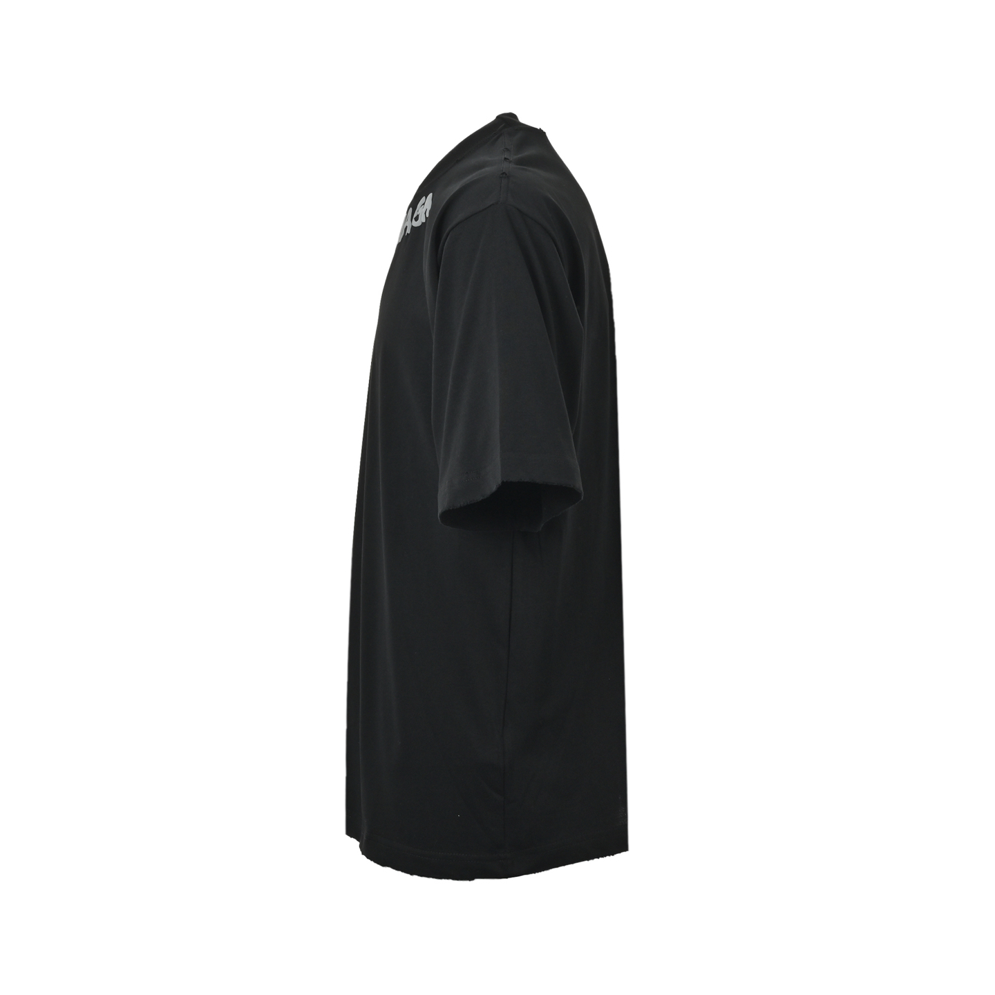 Balenciaga/巴黎世家 26ss 领口字母发泡印花短袖 黑色 反底炒灰色-莆田鞋,莆田鞋货源,高仿鞋,高仿鞋货源,安福档口,莆田高仿鞋,莆田鞋批发,高仿鞋批发,莆田高仿运动鞋,高仿运动鞋,莆田运动鞋 Balenciaga/巴黎世家 26ss 领口字母发泡印花短袖 黑色 反底炒灰色