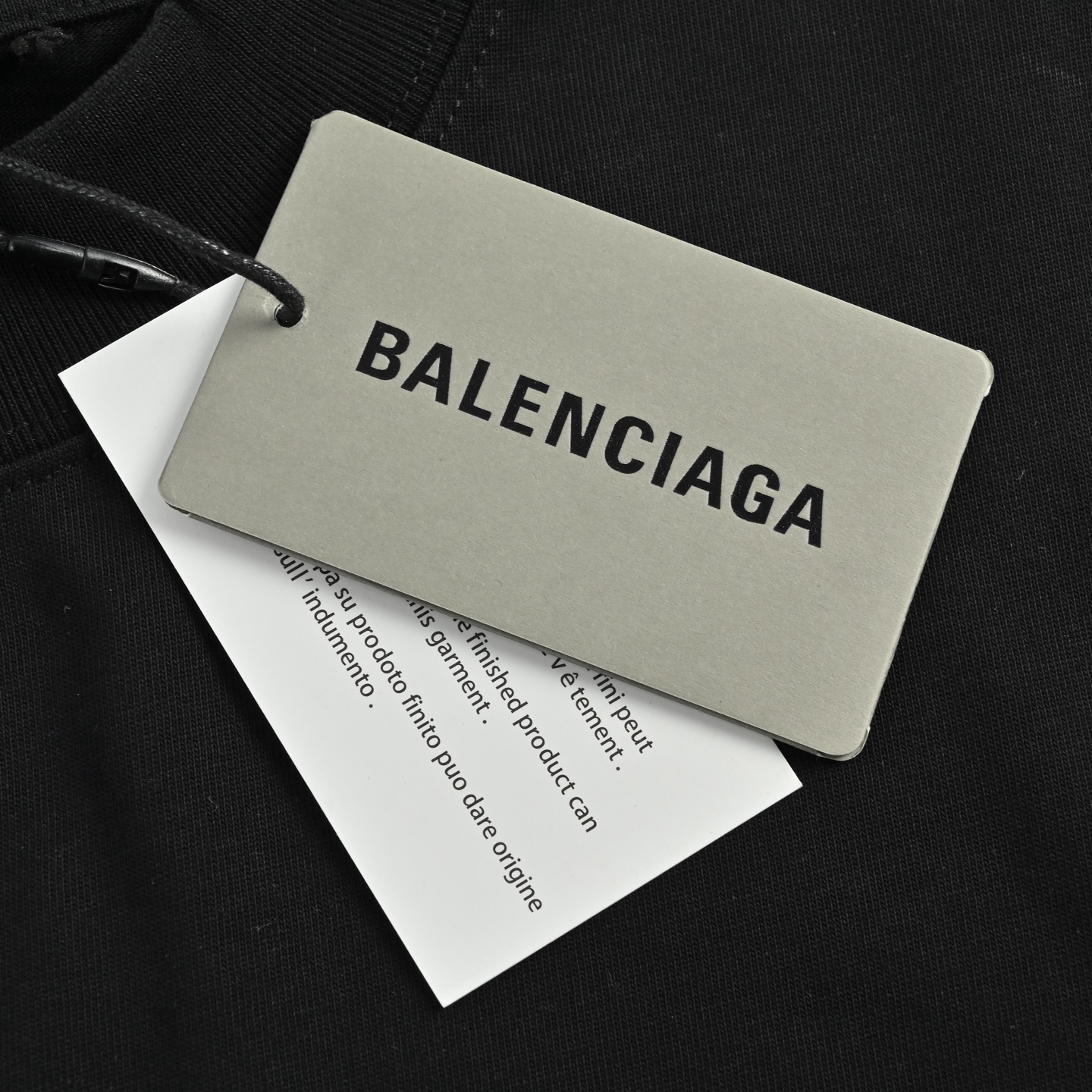 Balenciaga/巴黎世家 26ss 烫珠字母logo短袖