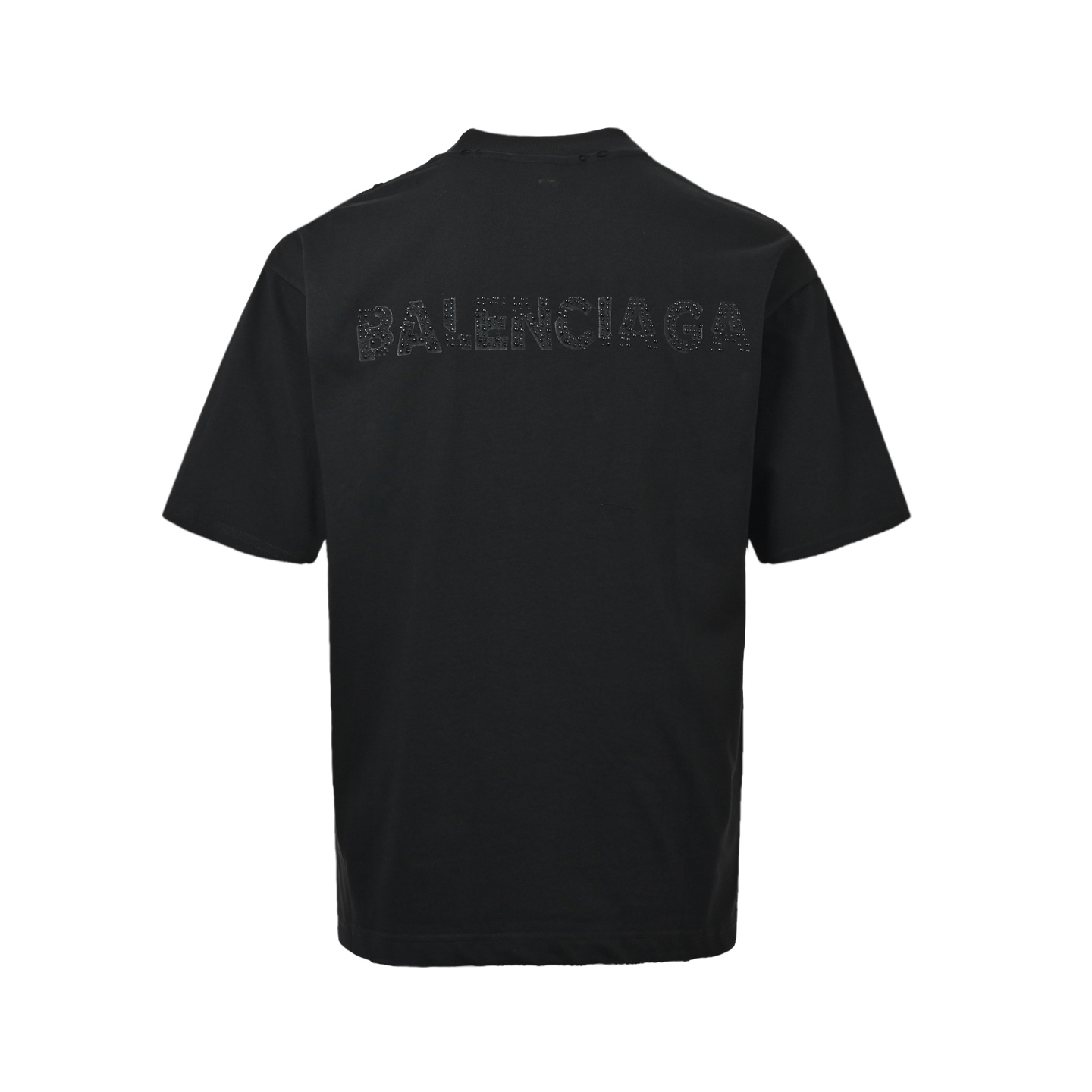 Balenciaga/巴黎世家 26ss 烫珠字母logo短袖