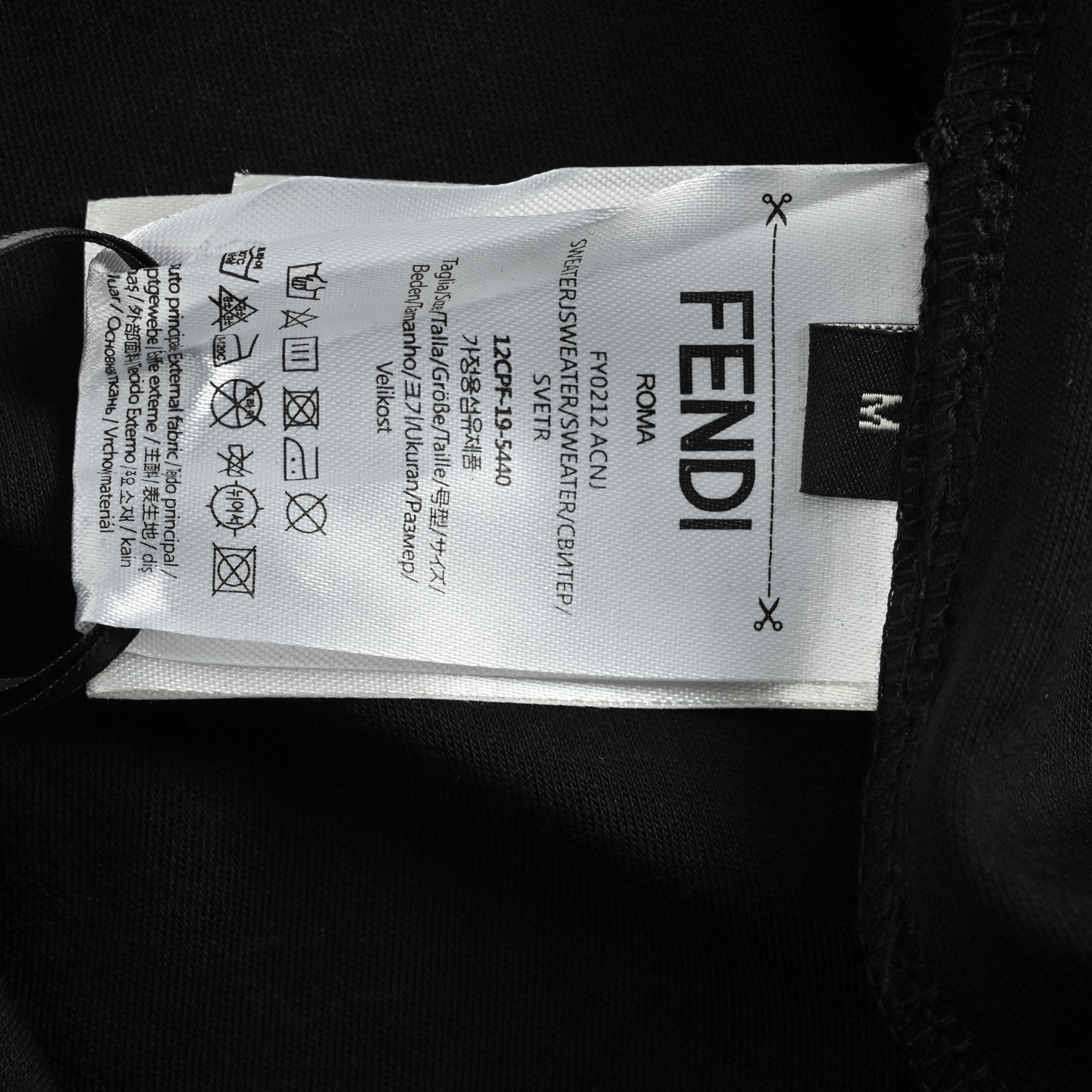Fendi/芬迪 FF贴布小狗刺绣短袖