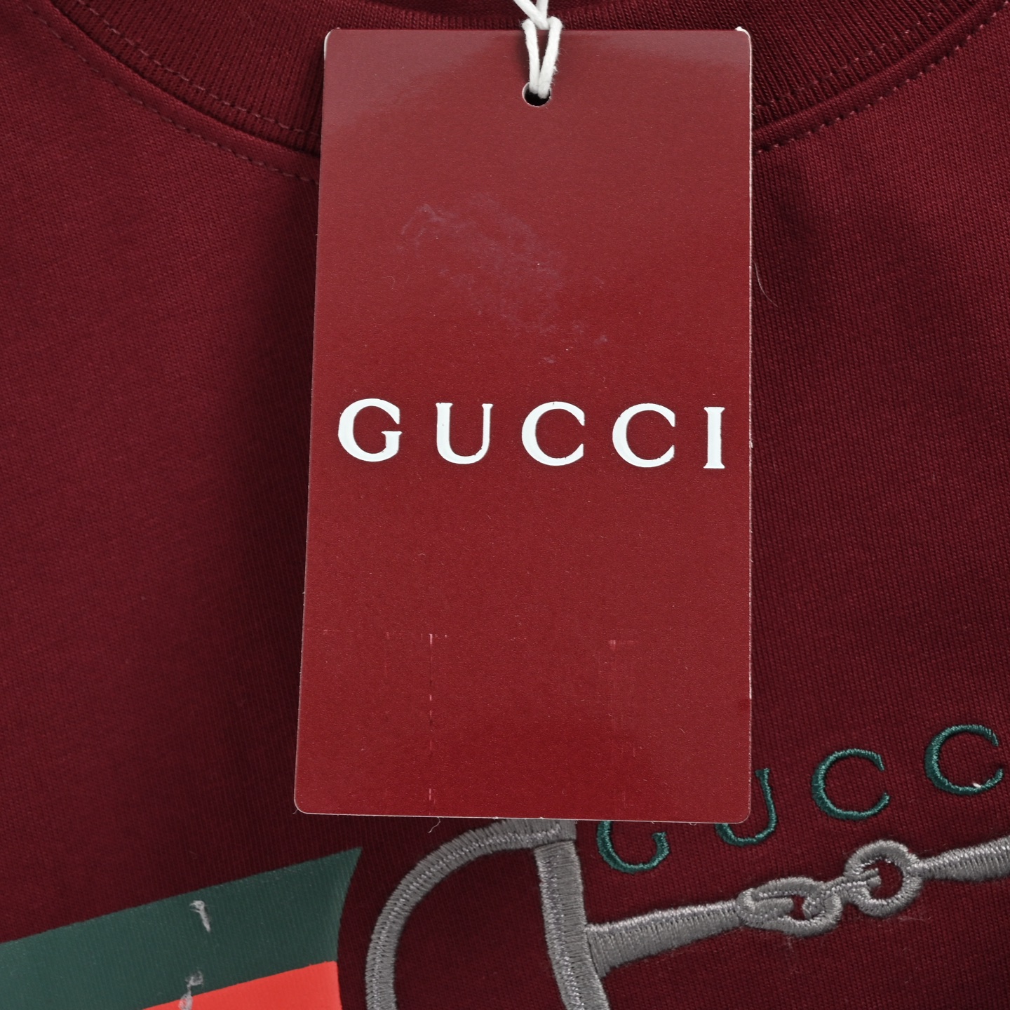 Gucci 古驰 马衔扣刺绣织带短袖-Chinese UA Cheap High Quatity Brand Clothes Bags handbags Sneakers wholesale wholesaler seller from China Factory suppliers Fashion Clothing Shoes best Quality Beautiful Price Gucci 古驰 马衔扣刺绣织带短袖