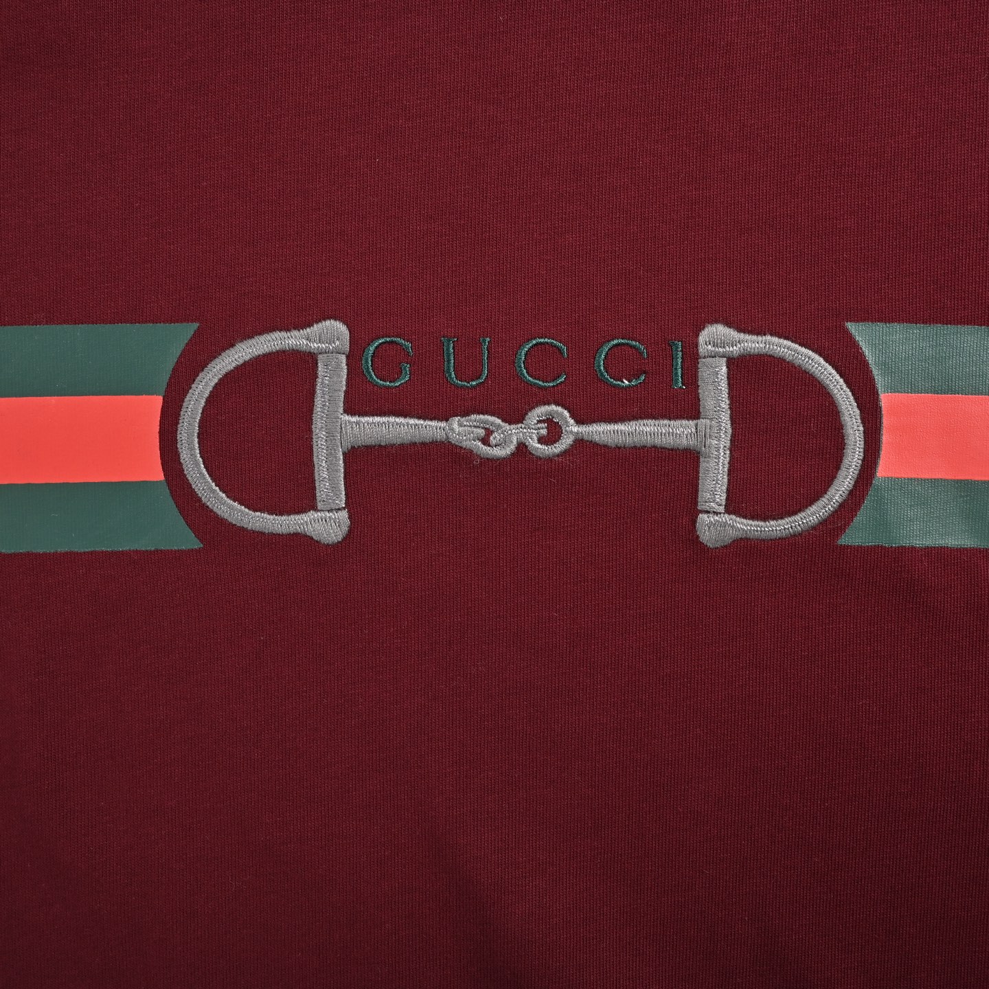 Gucci 古驰 马衔扣刺绣织带短袖-Chinese UA Cheap High Quatity Brand Clothes Bags handbags Sneakers wholesale wholesaler seller from China Factory suppliers Fashion Clothing Shoes best Quality Beautiful Price Gucci 古驰 马衔扣刺绣织带短袖