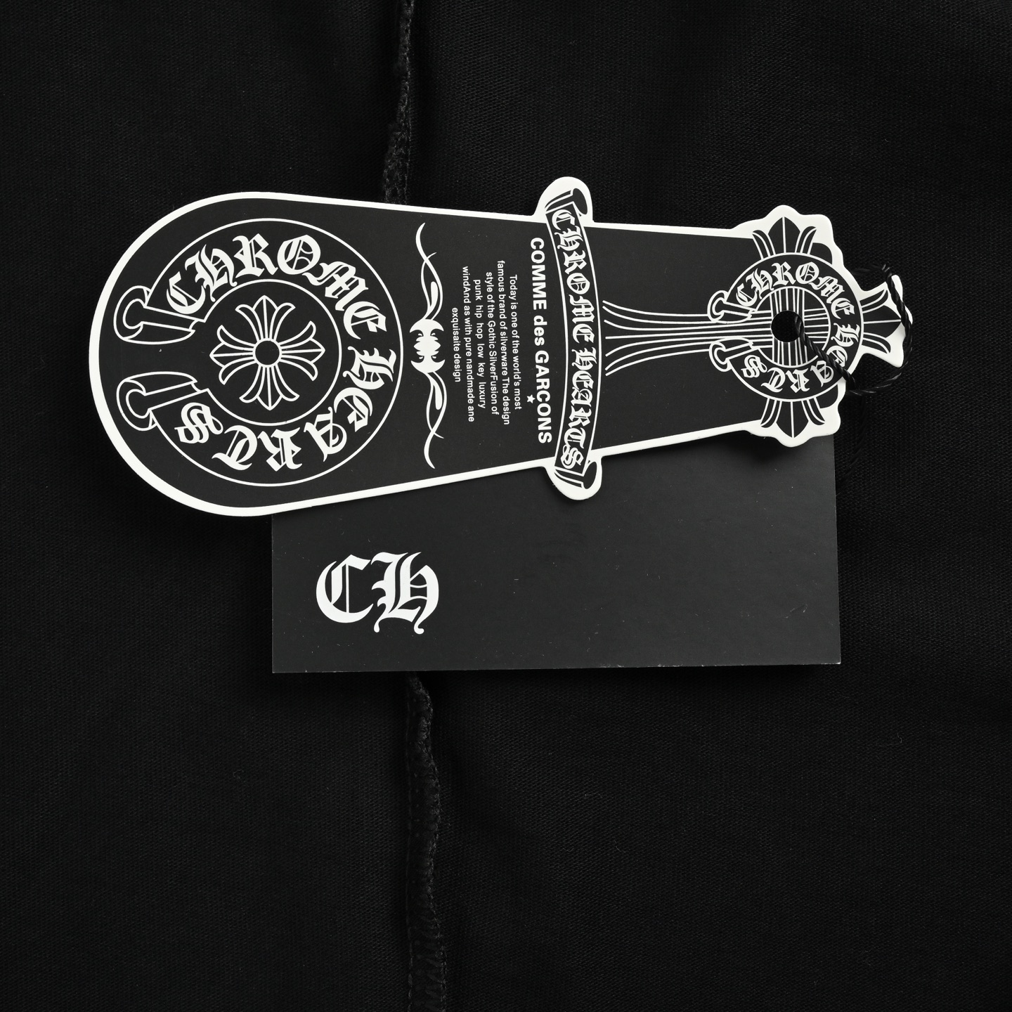 Chrome Hearts/克罗心 流苏贴布梵文字母刺绣短袖-莆田鞋,莆田鞋货源,高仿鞋,高仿鞋货源,安福档口,莆田高仿鞋,莆田鞋批发,高仿鞋批发,莆田高仿运动鞋,高仿运动鞋,莆田运动鞋 Chrome Hearts/克罗心 流苏贴布梵文字母刺绣短袖