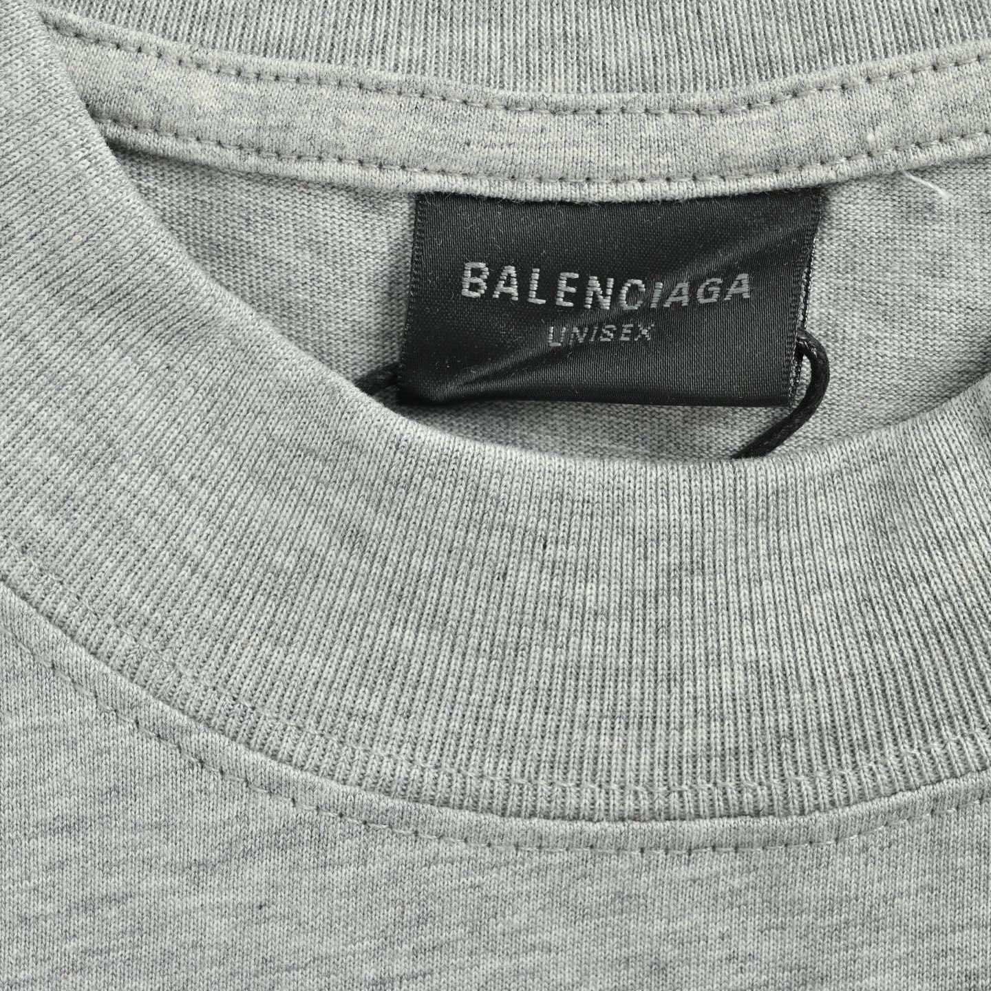 Balenciaga/巴黎世家 布兰妮联名印花水洗短袖 花灰-Chinese UA Cheap High Quatity Brand Clothes Bags handbags Sneakers wholesale wholesaler seller from China Factory suppliers Fashion Clothing Shoes best Quality Beautiful Price Balenciaga/巴黎世家 布兰妮联名印花水洗短袖 花灰