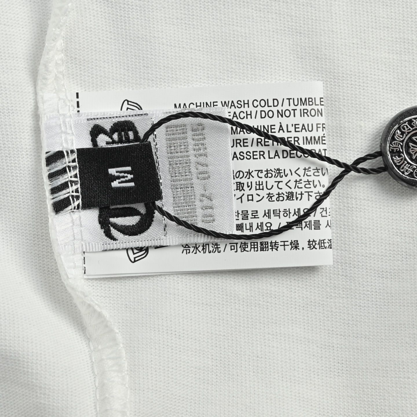 Chrome Hearts/克罗心 26ss 领口梵文刺绣短袖-莆田鞋,莆田鞋货源,高仿鞋,高仿鞋货源,安福档口,莆田高仿鞋,莆田鞋批发,高仿鞋批发,莆田高仿运动鞋,高仿运动鞋,莆田运动鞋 Chrome Hearts/克罗心 26ss 领口梵文刺绣短袖