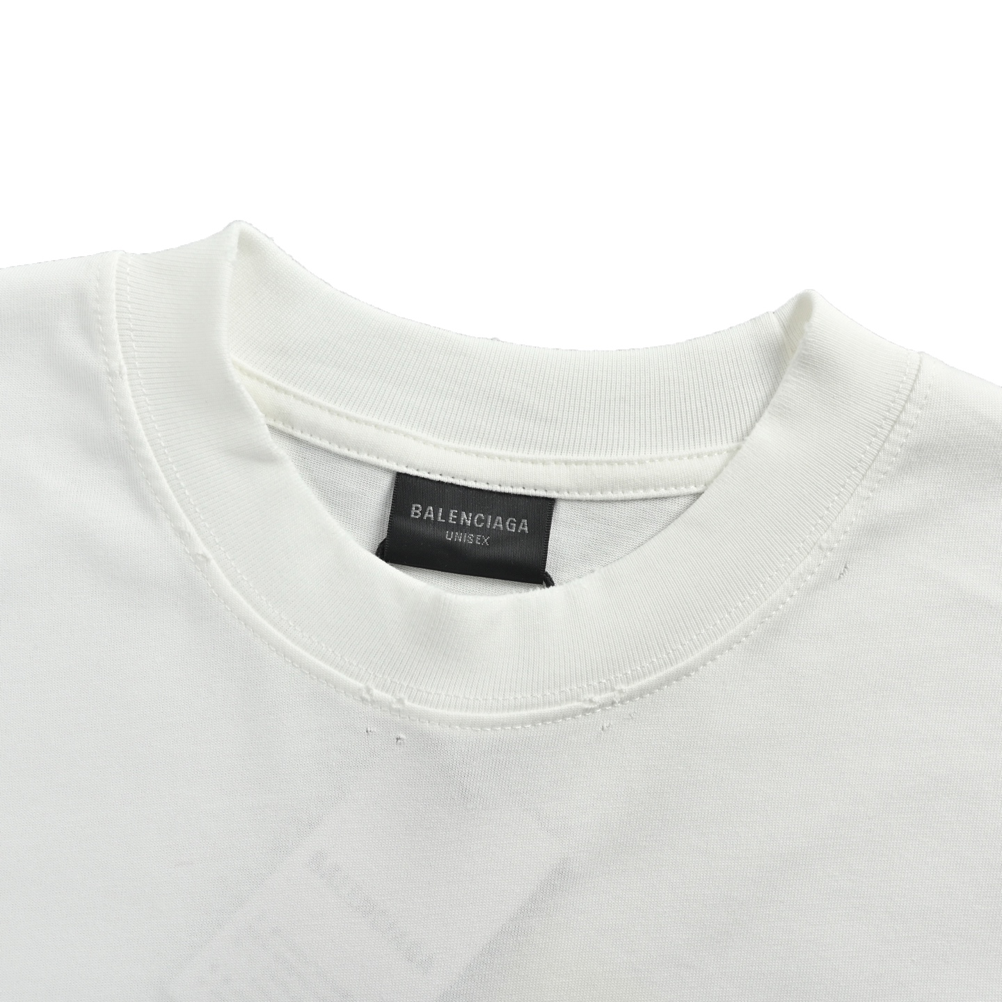 Balenciaga/巴黎世家 美纹纸胶带印花短袖 水洗黑 水洗蓝 白色-Chinese UA Cheap High Quatity Brand Clothes Bags handbags Sneakers wholesale wholesaler seller from China Factory suppliers Fashion Clothing Shoes best Quality Beautiful Price Balenciaga/巴黎世家 美纹纸胶带印花短袖 水洗黑 水洗蓝 白色
