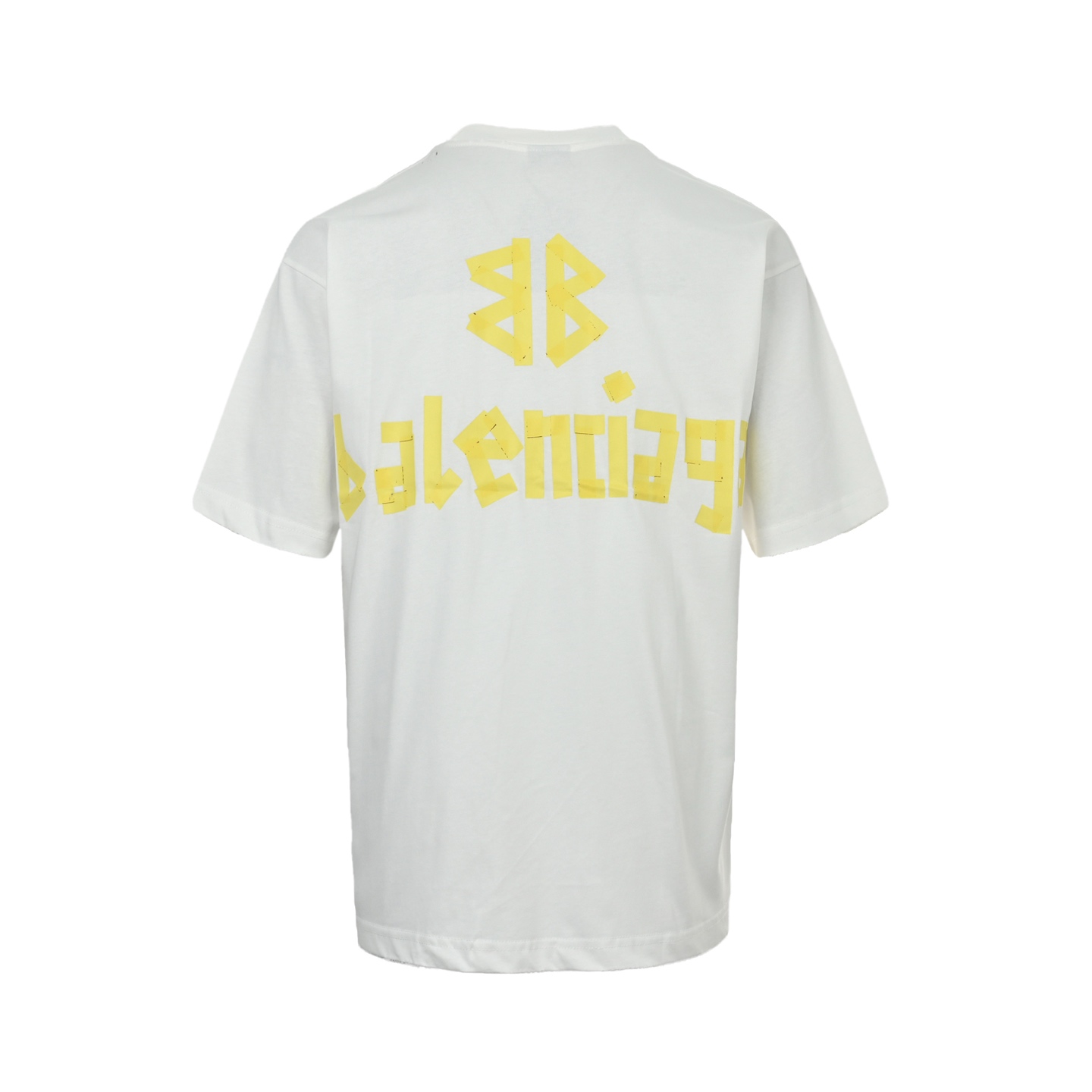 Balenciaga/巴黎世家 美纹纸胶带印花短袖 水洗黑 水洗蓝 白色-Chinese UA Cheap High Quatity Brand Clothes Bags handbags Sneakers wholesale wholesaler seller from China Factory suppliers Fashion Clothing Shoes best Quality Beautiful Price Balenciaga/巴黎世家 美纹纸胶带印花短袖 水洗黑 水洗蓝 白色
