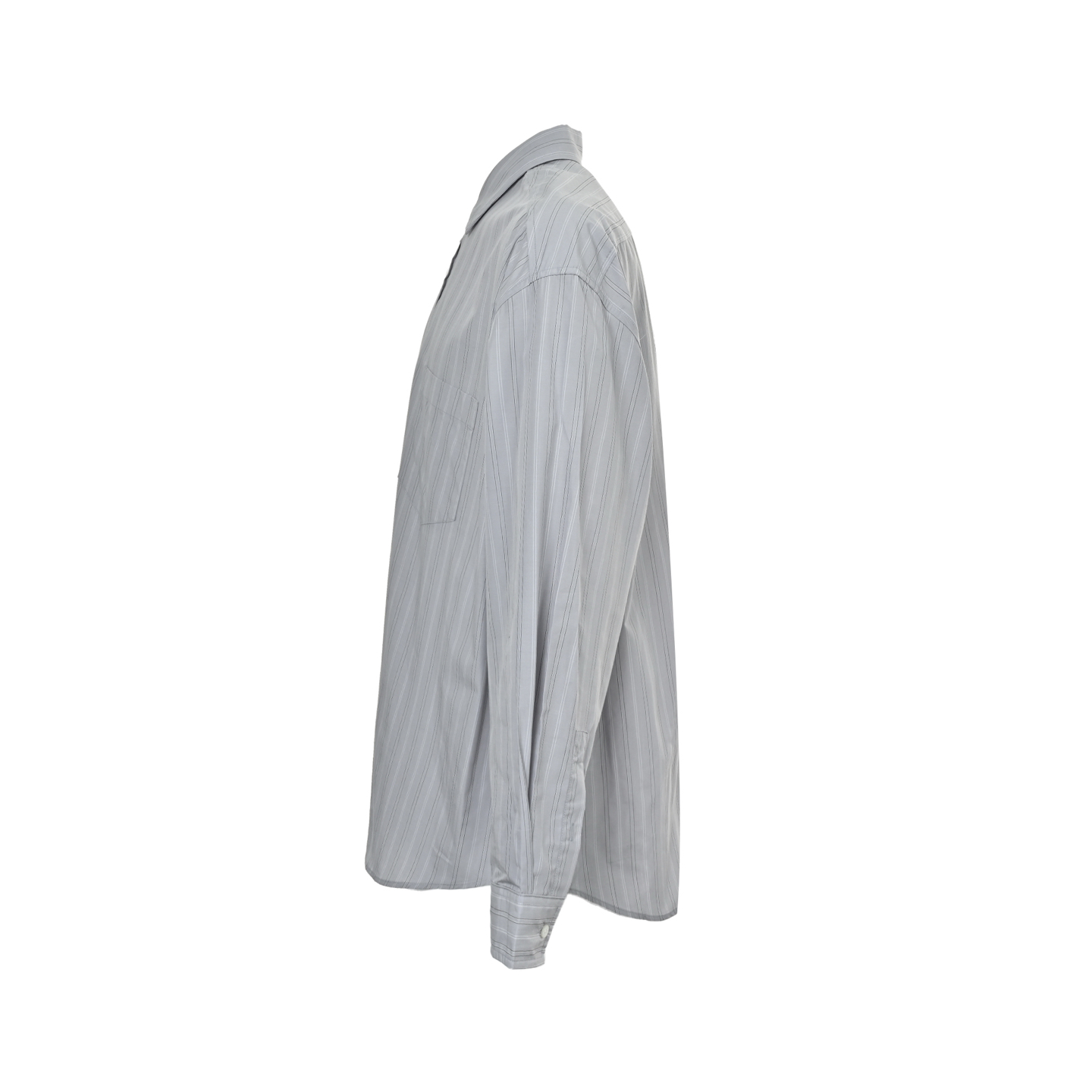 Acne Studios 标签条纹长袖衬衫