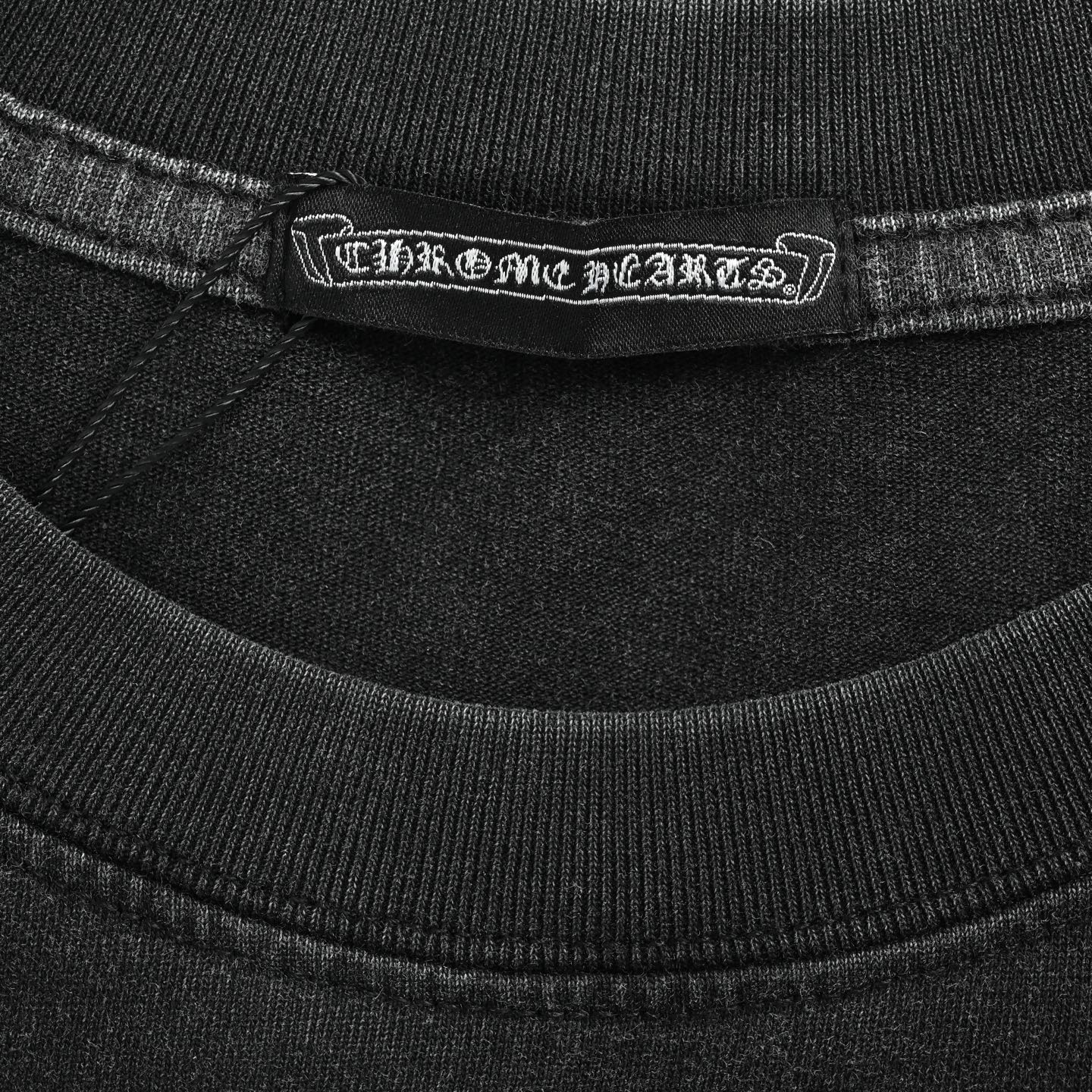 Chrome Hearts/克罗心 十字架花簇贴布水洗短袖