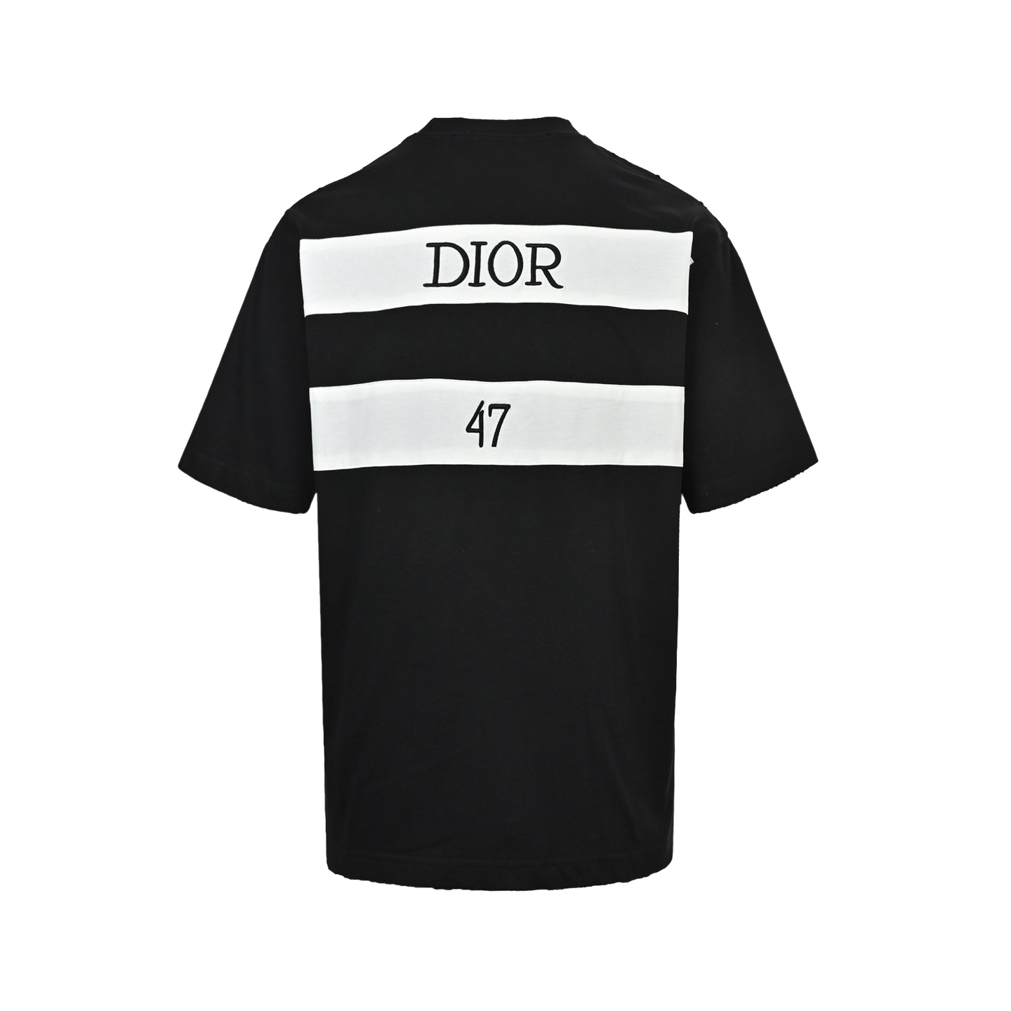Dior/迪奥 26ss 字母刺绣贴布短袖 白 黑-Chinese UA Cheap High Quatity Brand Clothes Bags handbags Sneakers wholesale wholesaler seller from China Factory suppliers Fashion Clothing Shoes best Quality Beautiful Price Dior/迪奥 26ss 字母刺绣贴布短袖 白 黑