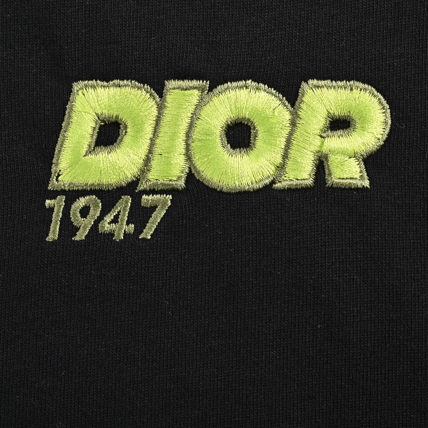 Dior 迪奥 1947刺绣字母短袖