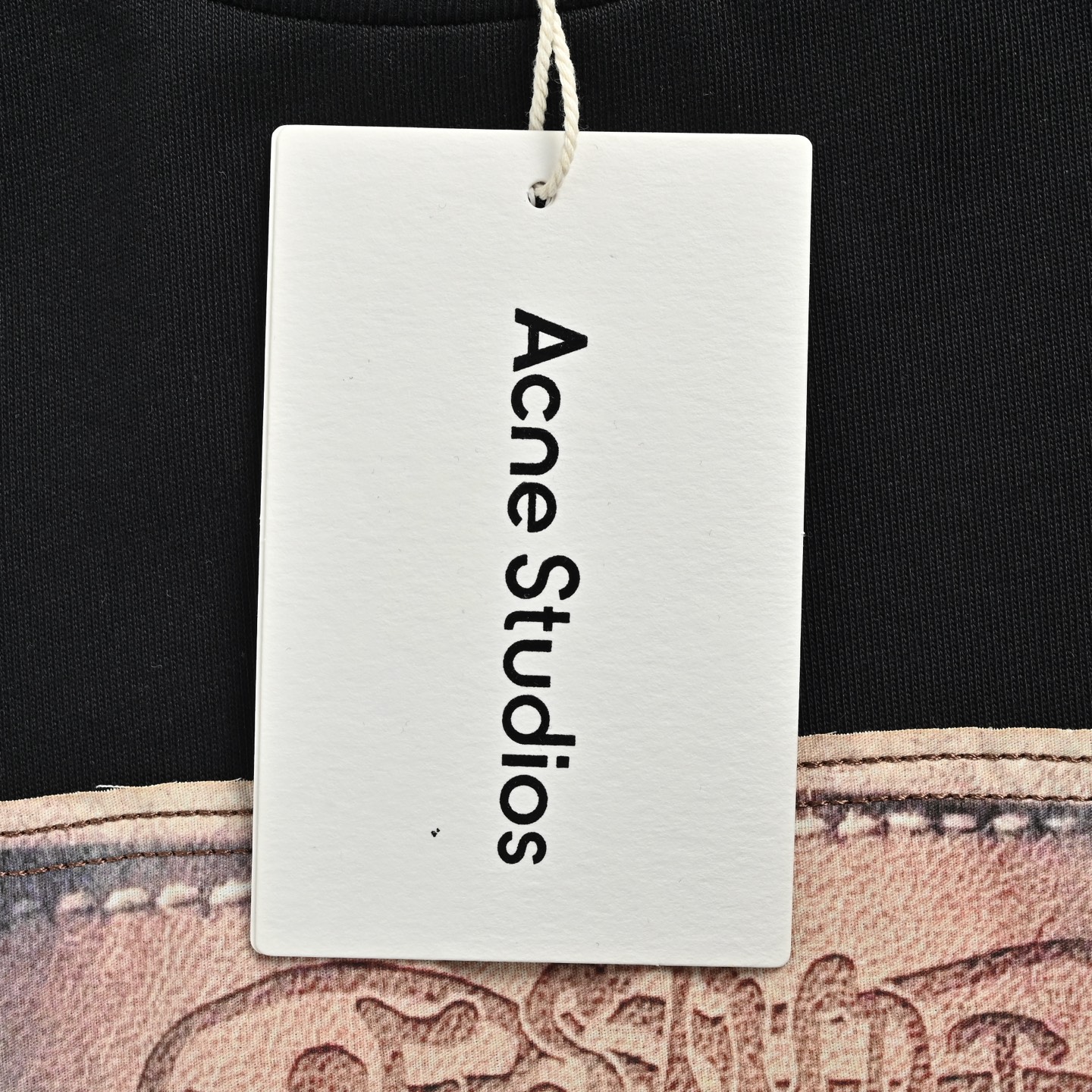 Acne Studios 蝴蝶结油画短袖-Chinese wholesaler seller Clothes Bags handbags wholesale Shoes High Quatity wholesaler seller Cheap Sneakers from China Factory Chinese suppliers china wholesale clothing wholesaler seller Acne Studios 蝴蝶结油画短袖