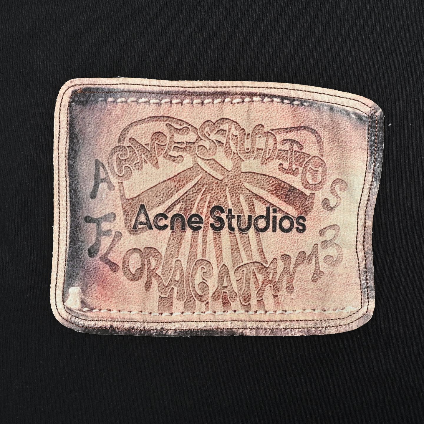 Acne Studios 蝴蝶结油画短袖-Chinese wholesaler seller Clothes Bags handbags wholesale Shoes High Quatity wholesaler seller Cheap Sneakers from China Factory Chinese suppliers china wholesale clothing wholesaler seller Acne Studios 蝴蝶结油画短袖