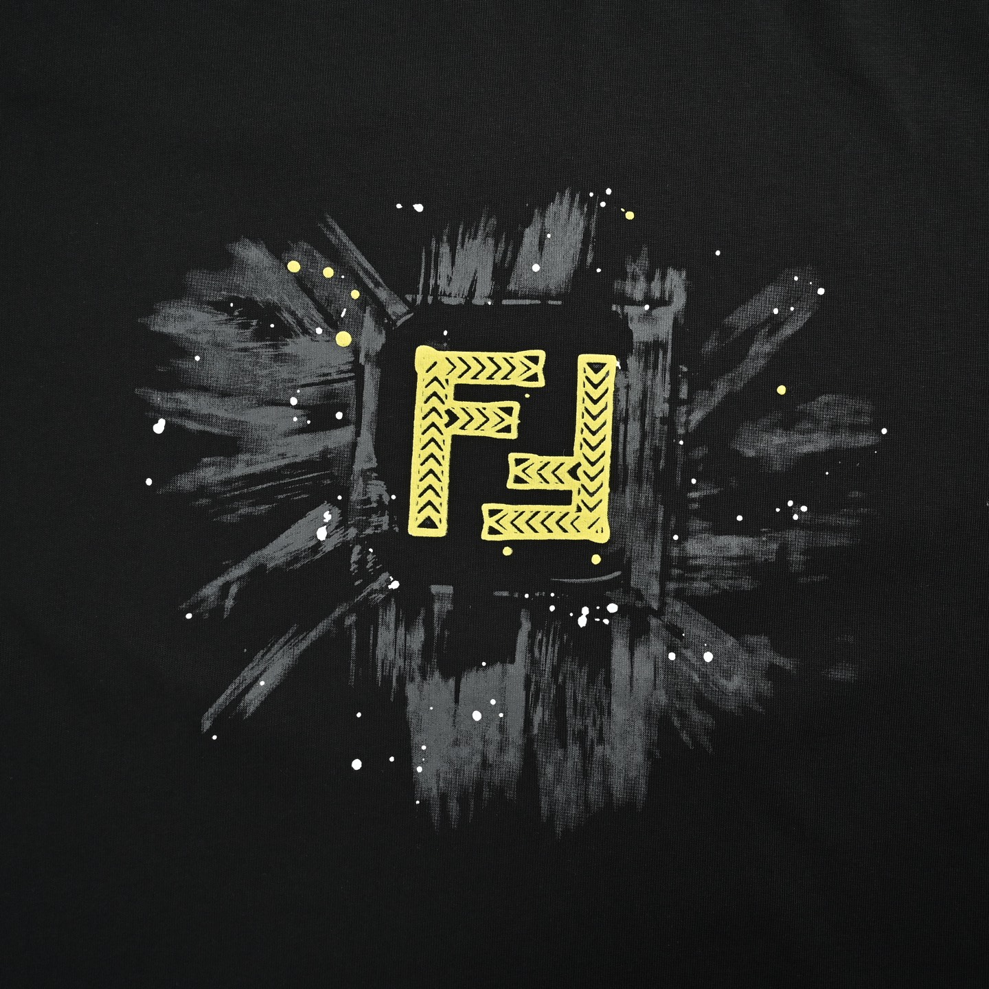 FENDI 芬迪 FF笔触涂鸦印花短袖-Chinese UA Cheap High Quatity Brand Clothes Bags handbags Sneakers wholesale wholesaler seller from China Factory suppliers Fashion Clothing Shoes best Quality Beautiful Price FENDI 芬迪 FF笔触涂鸦印花短袖