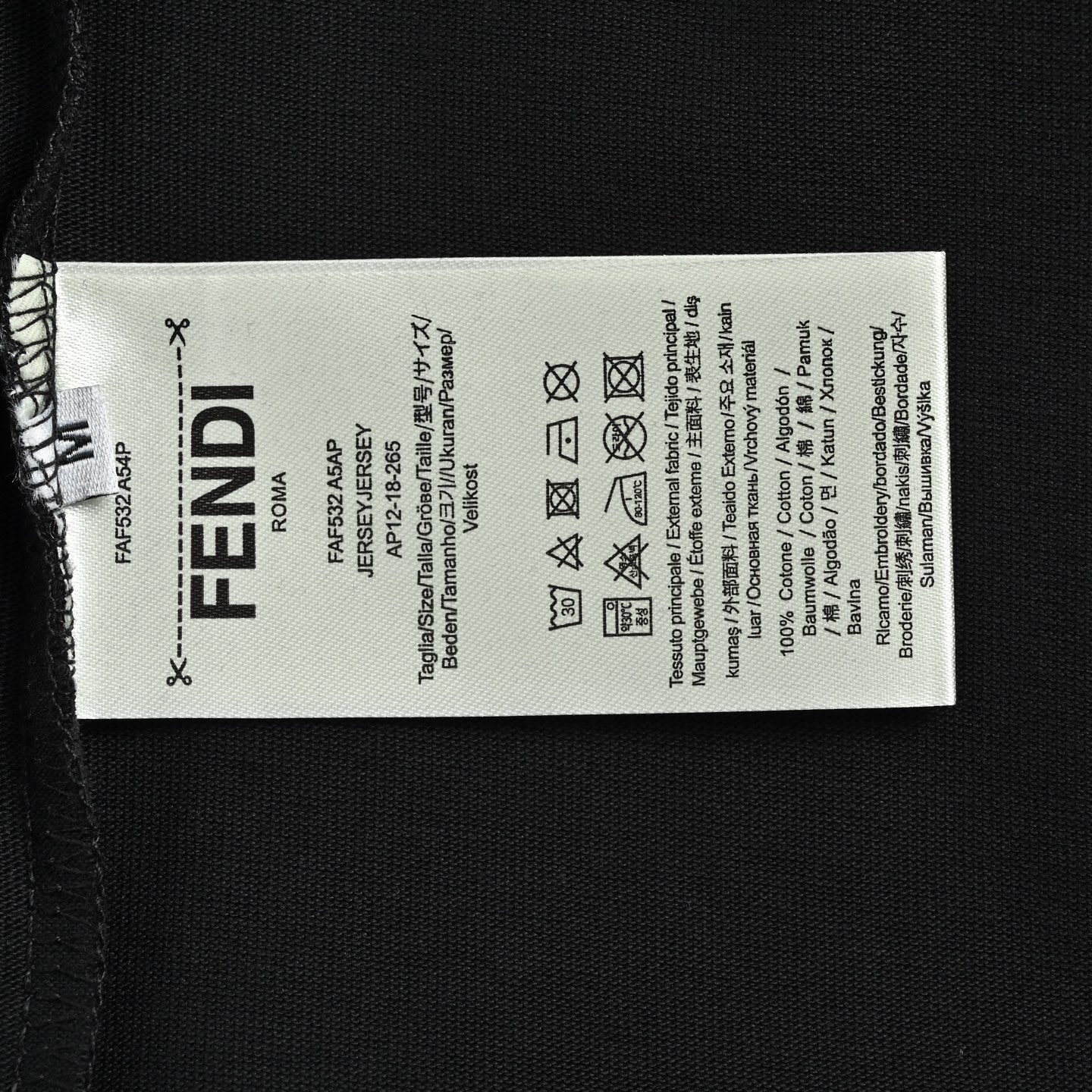FENDI 芬迪 FF笔触涂鸦印花短袖-Chinese UA Cheap High Quatity Brand Clothes Bags handbags Sneakers wholesale wholesaler seller from China Factory suppliers Fashion Clothing Shoes best Quality Beautiful Price FENDI 芬迪 FF笔触涂鸦印花短袖