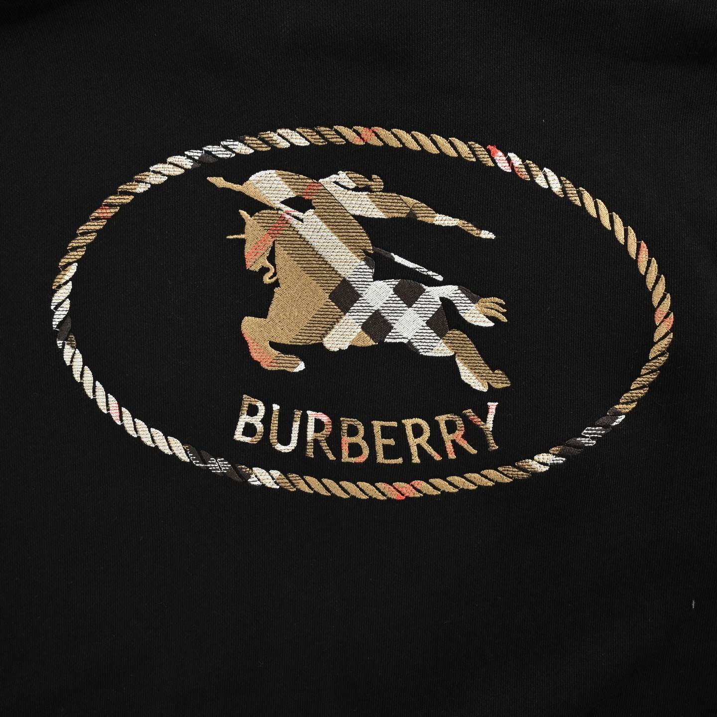 Burberry 巴宝莉 格纹战马绣拉链连帽卫衣-Chinese UA Cheap High Quatity Brand Clothes Bags handbags Sneakers wholesale wholesaler seller from China Factory suppliers Fashion Clothing Shoes best Quality Beautiful Price Burberry 巴宝莉 格纹战马绣拉链连帽卫衣