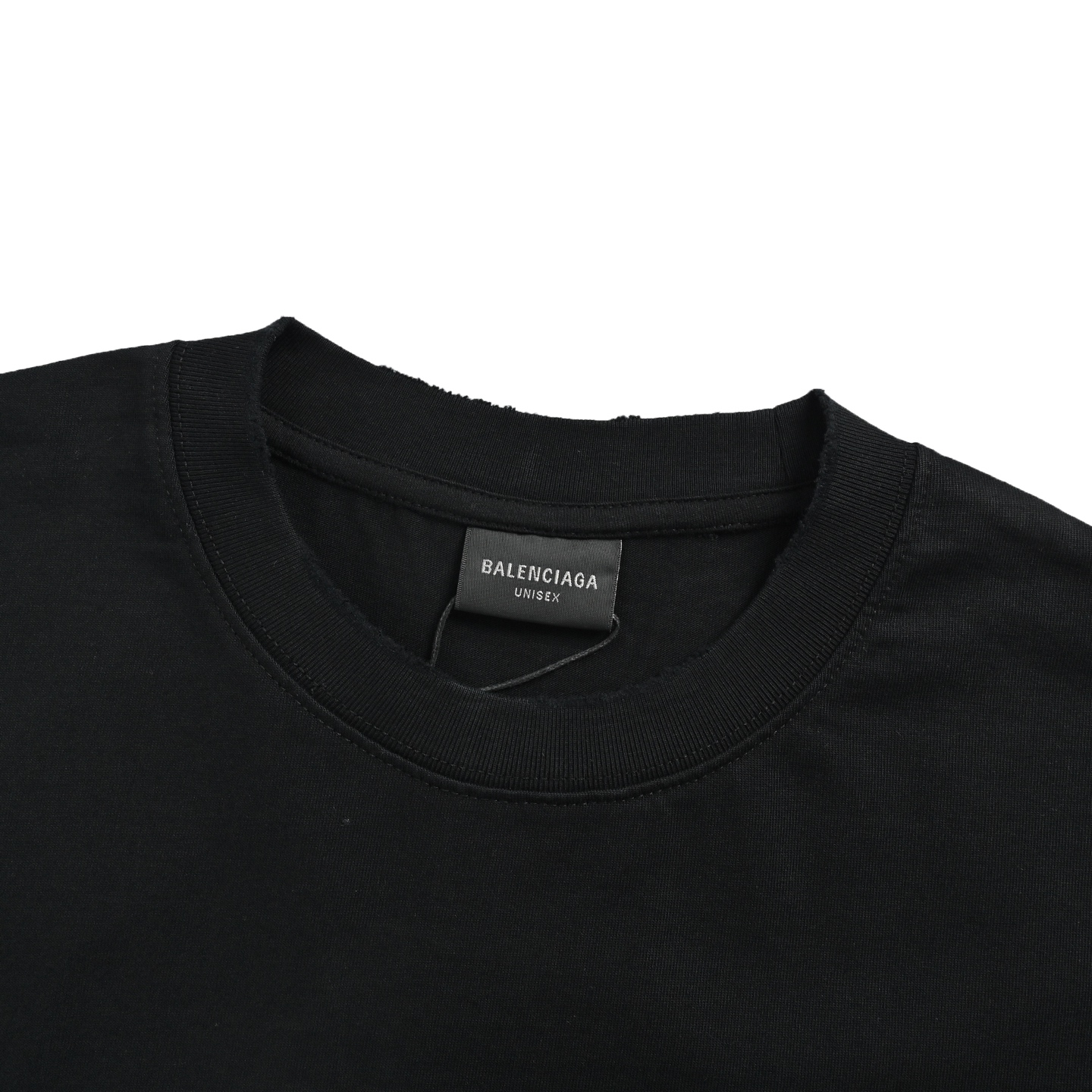 Balenciaga 巴黎世家 贴布拼接撞色水洗破洞短袖-Chinese UA Cheap High Quatity Brand Clothes Bags handbags Sneakers wholesale wholesaler seller from China Factory suppliers Fashion Clothing Shoes best Quality Beautiful Price Balenciaga 巴黎世家 贴布拼接撞色水洗破洞短袖