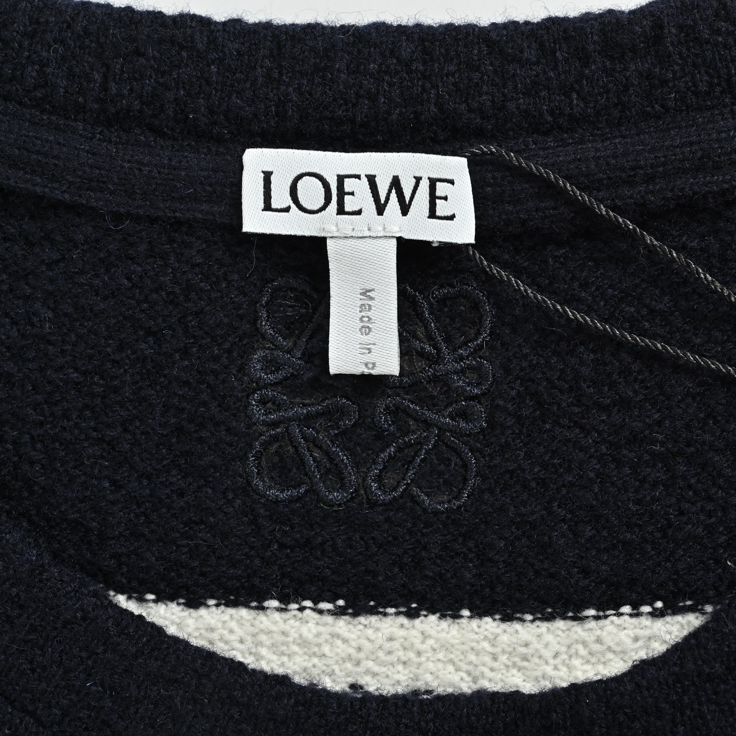 Loewe 罗意威 条纹羊毛刺绣针织短袖-Chinese UA Cheap High Quatity Brand Clothes Bags handbags Sneakers wholesale wholesaler seller from China Factory suppliers Fashion Clothing Shoes best Quality Beautiful Price Loewe 罗意威 条纹羊毛刺绣针织短袖