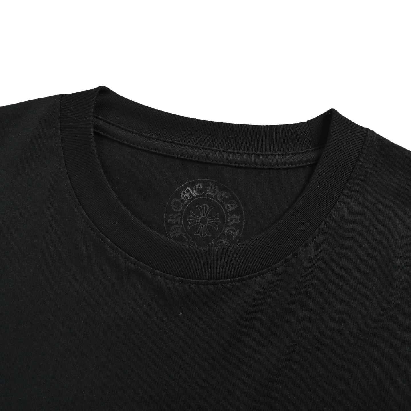 Chrome Hearts 克罗心 半满印十字印花短袖黑-Chinese UA Cheap High Quatity Brand Clothes Bags handbags Sneakers wholesale wholesaler seller from China Factory suppliers Fashion Clothing Shoes best Quality Beautiful Price Chrome Hearts 克罗心 半满印十字印花短袖黑
