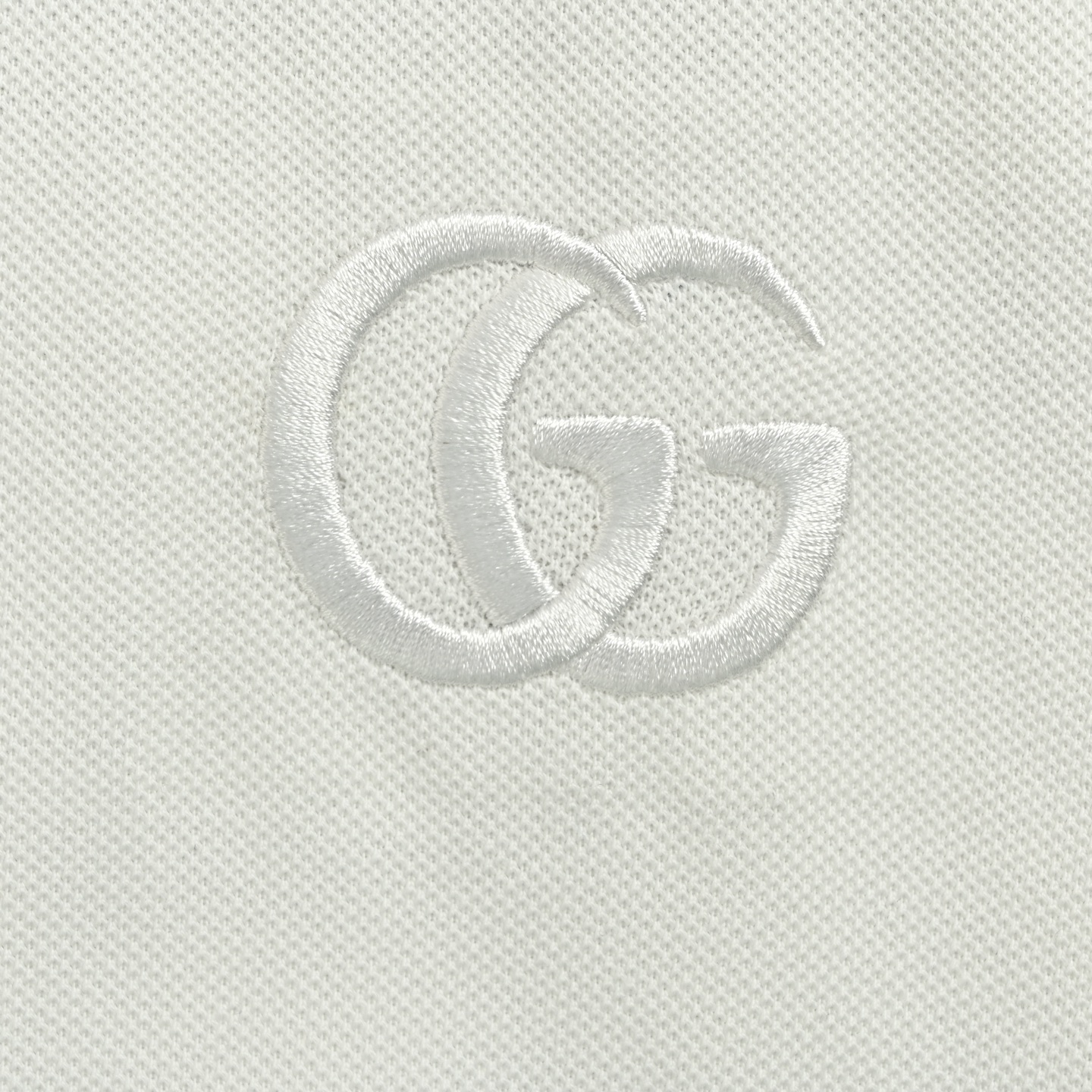 Gucci 古驰 GG刺绣Polo短袖
