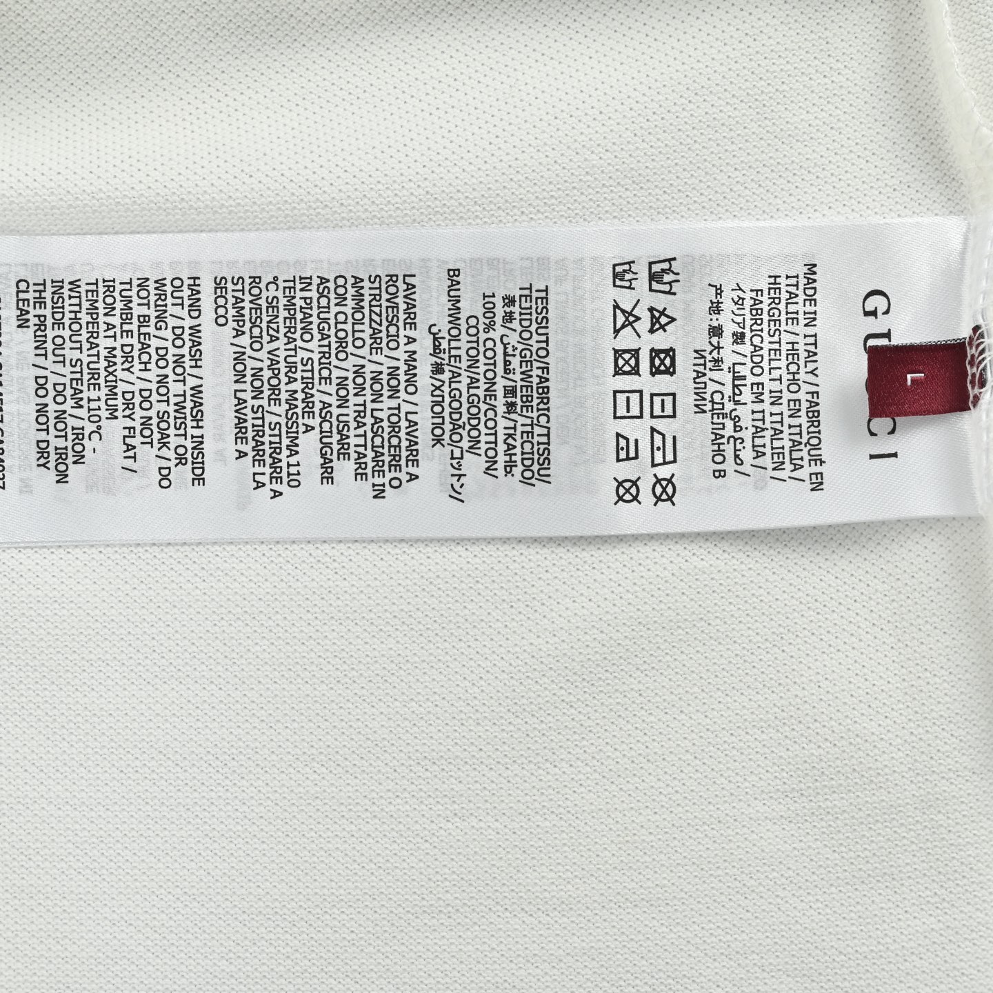 Gucci 古驰 GG刺绣Polo短袖
