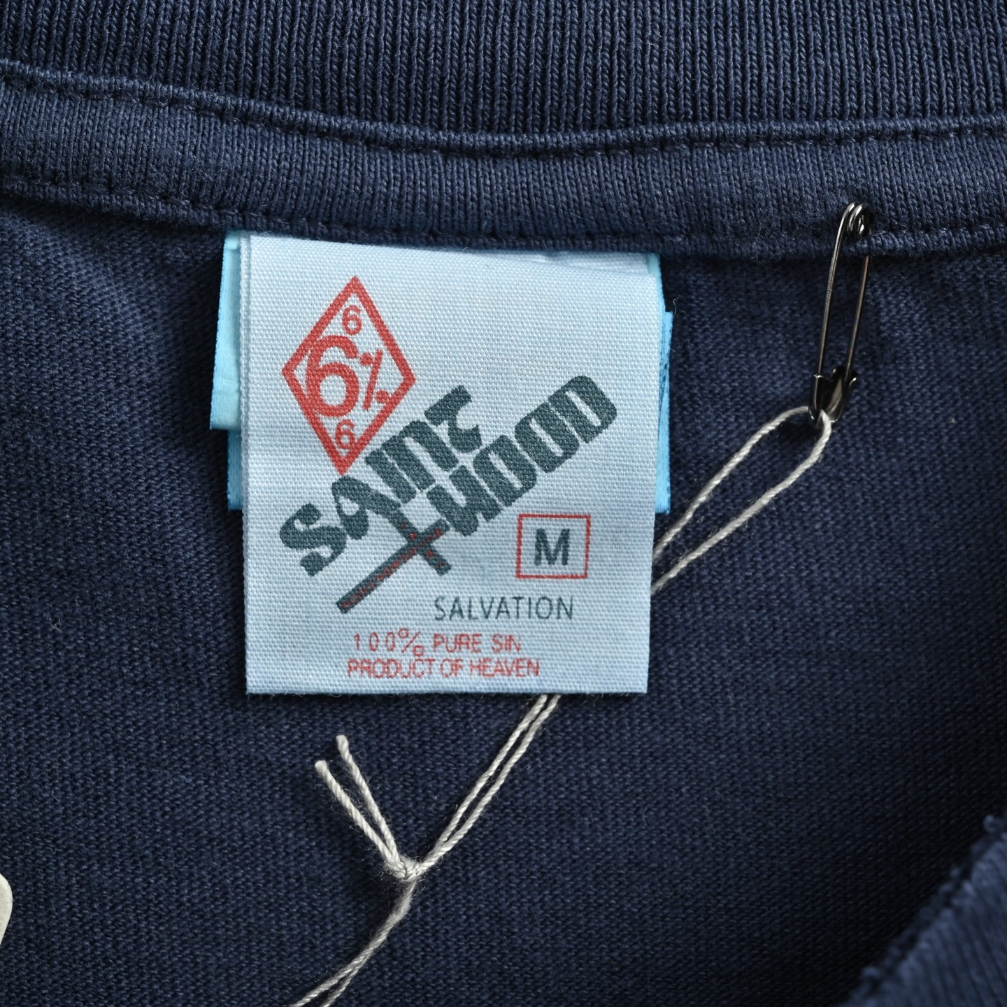 SAINT MICHAEL 25ss 骷髅闪电印花短袖