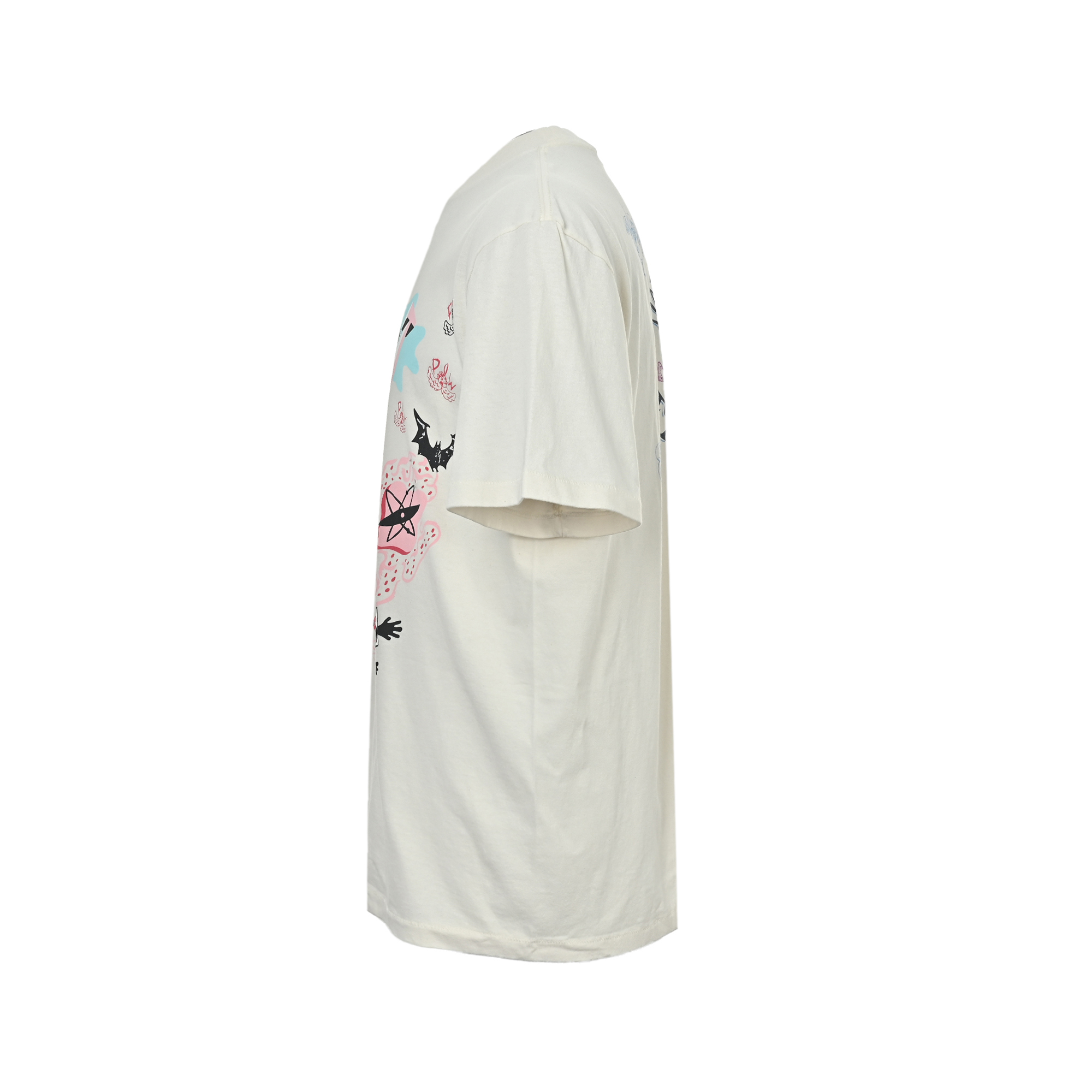 SAINT MICHAEL 25SS 卡通抽象怪兽印花短袖-Chinese wholesaler seller Clothes Bags handbags wholesale Shoes High Quatity wholesaler seller Cheap Sneakers from China Factory Chinese suppliers china wholesale clothing wholesaler seller SAINT MICHAEL 25SS 卡通抽象怪兽印花短袖