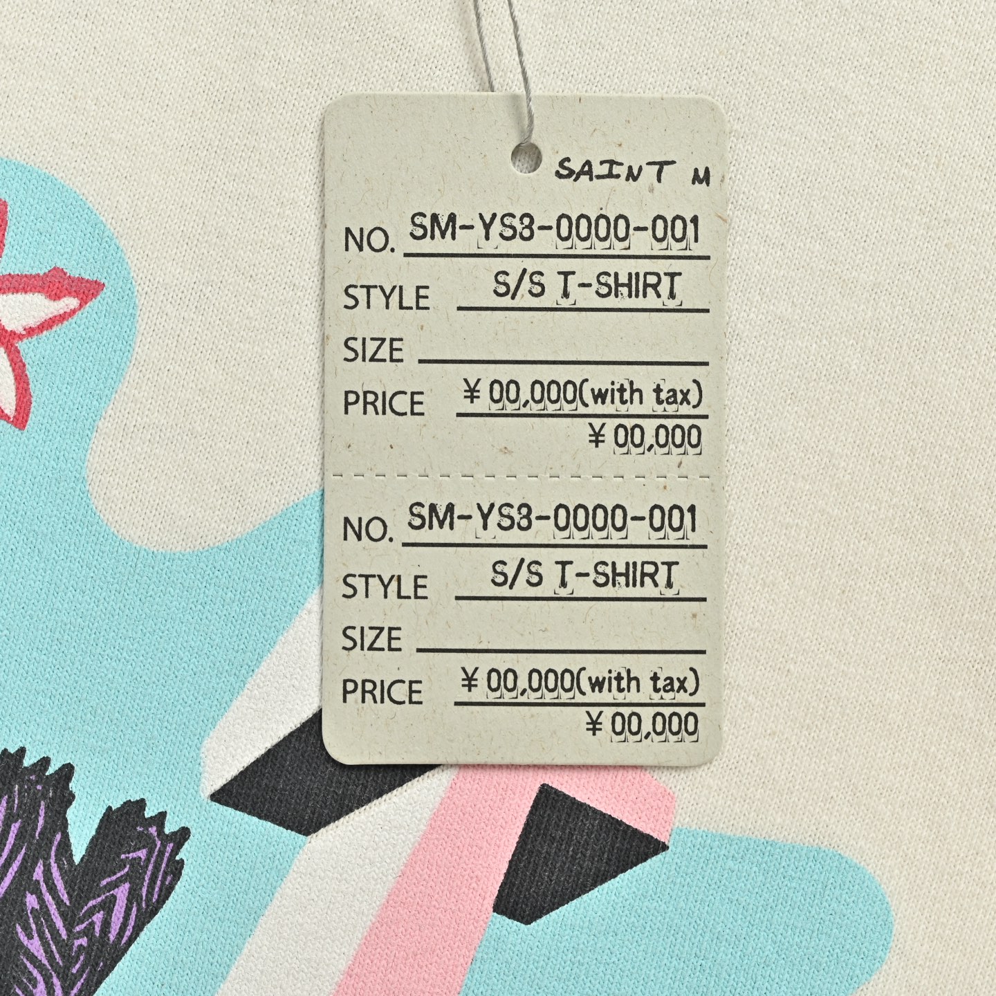 SAINT MICHAEL 25SS 卡通抽象怪兽印花短袖-Chinese wholesaler seller Clothes Bags handbags wholesale Shoes High Quatity wholesaler seller Cheap Sneakers from China Factory Chinese suppliers china wholesale clothing wholesaler seller SAINT MICHAEL 25SS 卡通抽象怪兽印花短袖