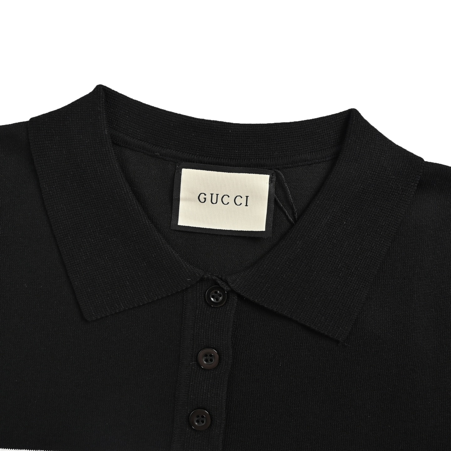 Gucci 古驰 条纹字母提花针织Polo短袖-Chinese UA Cheap High Quatity Brand Clothes Bags handbags Sneakers wholesale wholesaler seller from China Factory suppliers Fashion Clothing Shoes best Quality Beautiful Price Gucci 古驰 条纹字母提花针织Polo短袖