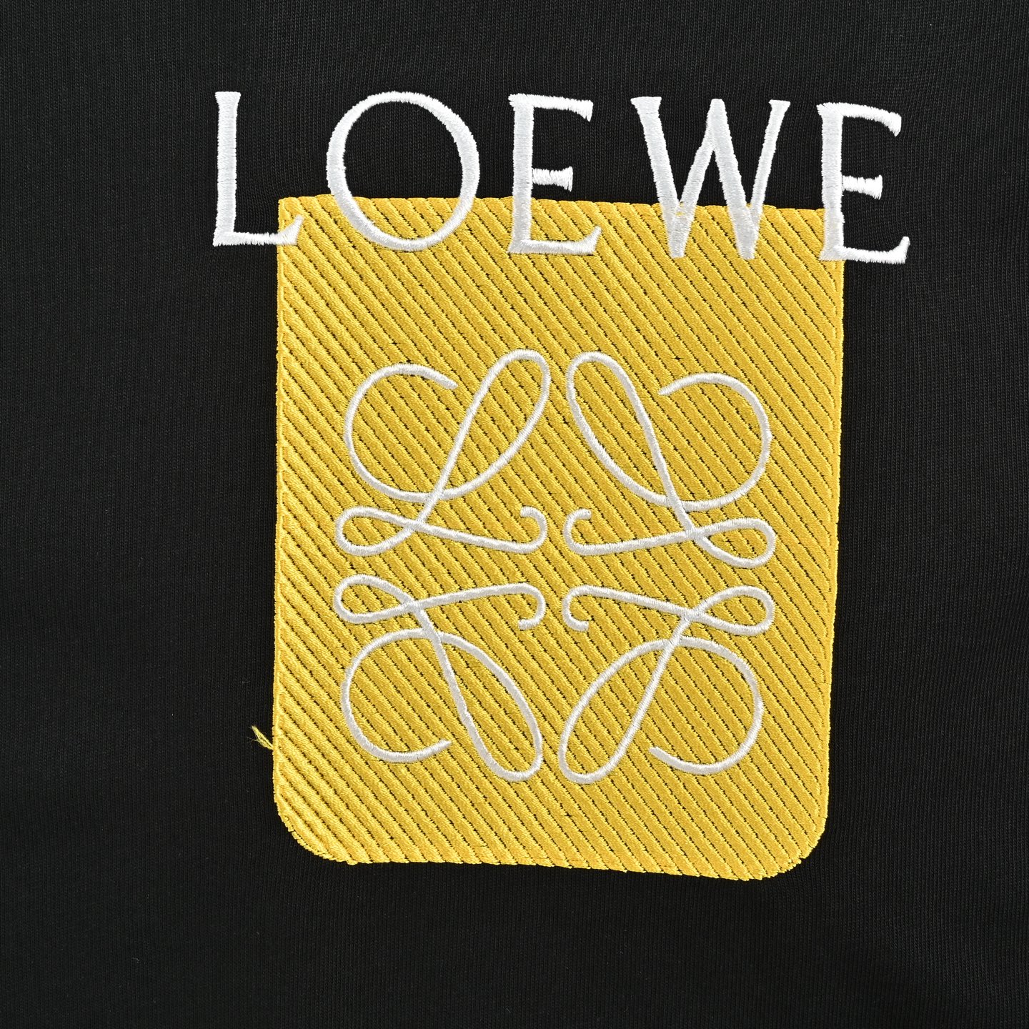 Loewe 罗意威 26ss 假口袋撞色logo短袖 黑色 白色 灰色-Chinese UA Cheap High Quatity Brand Clothes Bags handbags Sneakers wholesale wholesaler seller from China Factory suppliers Fashion Clothing Shoes best Quality Beautiful Price Loewe 罗意威 26ss 假口袋撞色logo短袖 黑色 白色 灰色