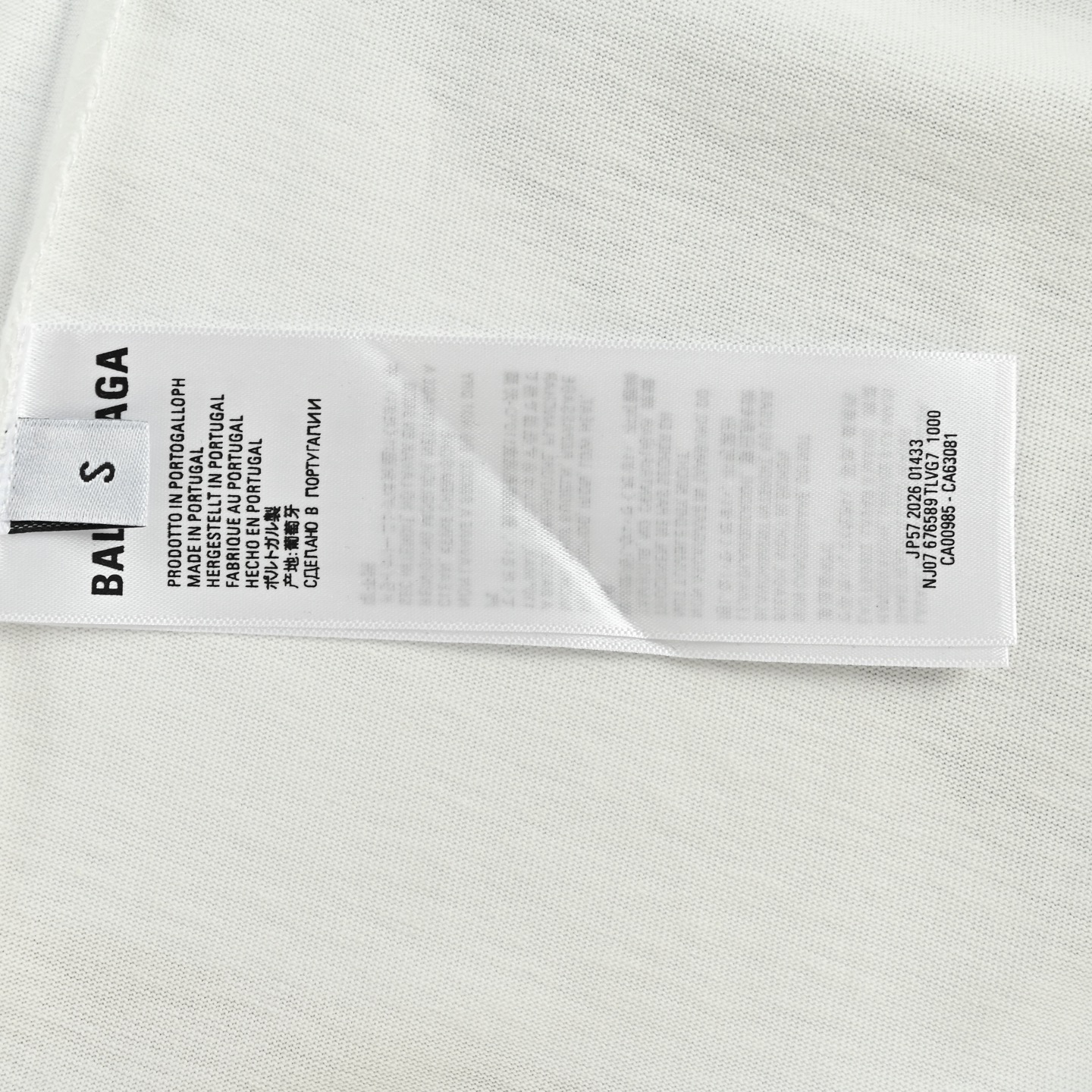 Balenciaga 巴黎世家 字母刺绣3M融化印花短袖-Top High Quatity Cheap Sneakers Fashion Clothing Clothes Bags handbags Shoes of all Brand wholesale With The best Quality And Beautiful Price from China Factory Chinese suppliers wholesaler seller Balenciaga 巴黎世家 字母刺绣3M融化印花短袖